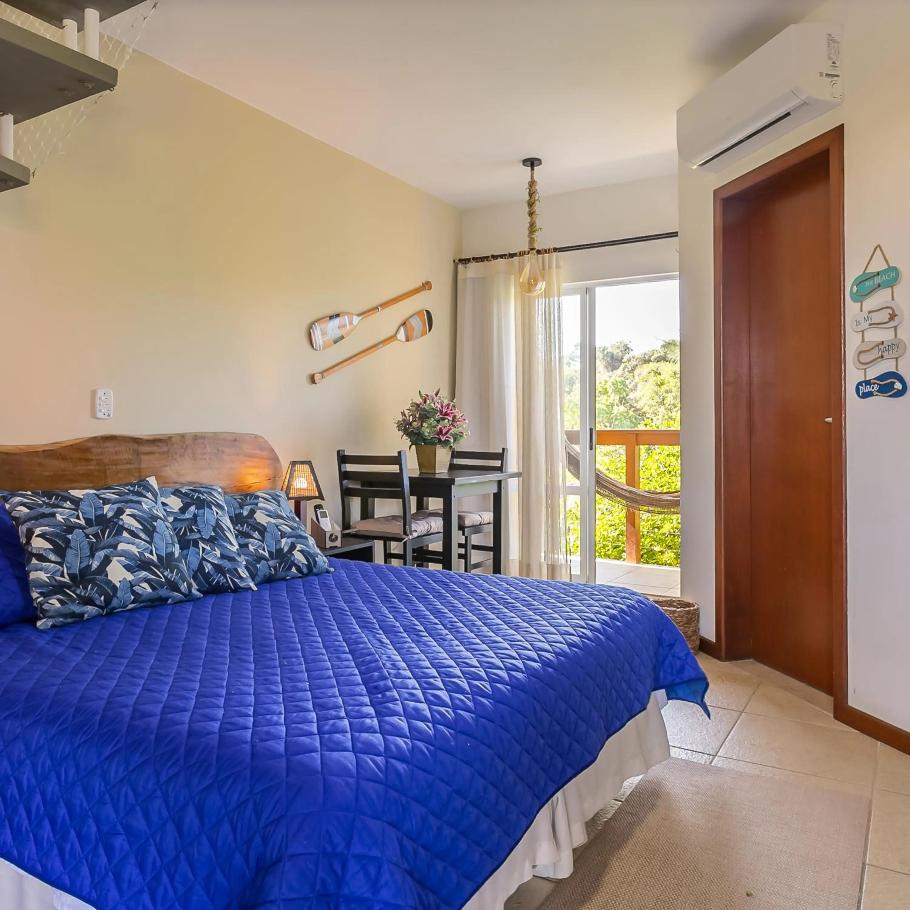 Bed in Penareia Floripa Beach Hotel