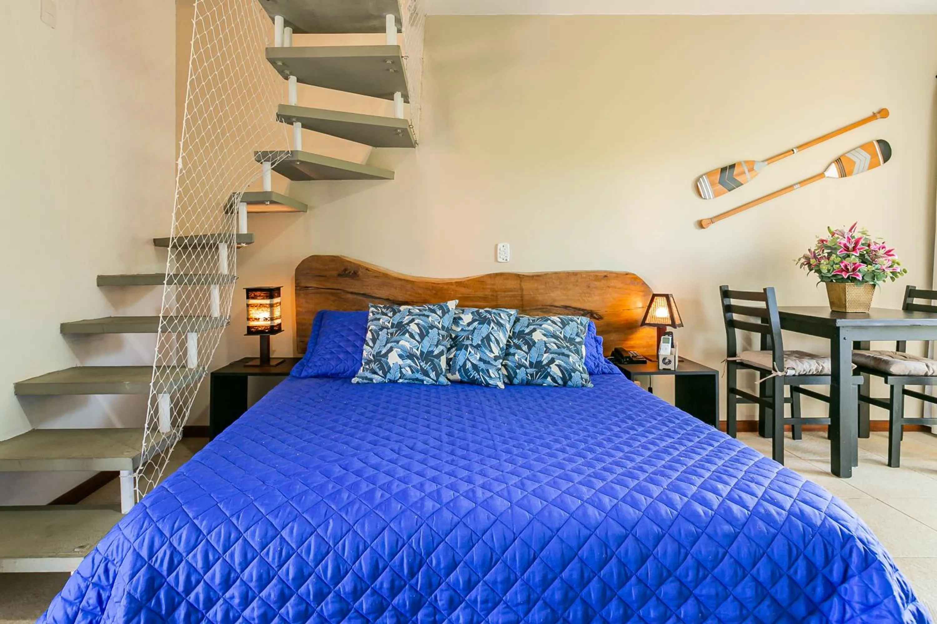 Bed in Penareia Floripa Beach Hotel