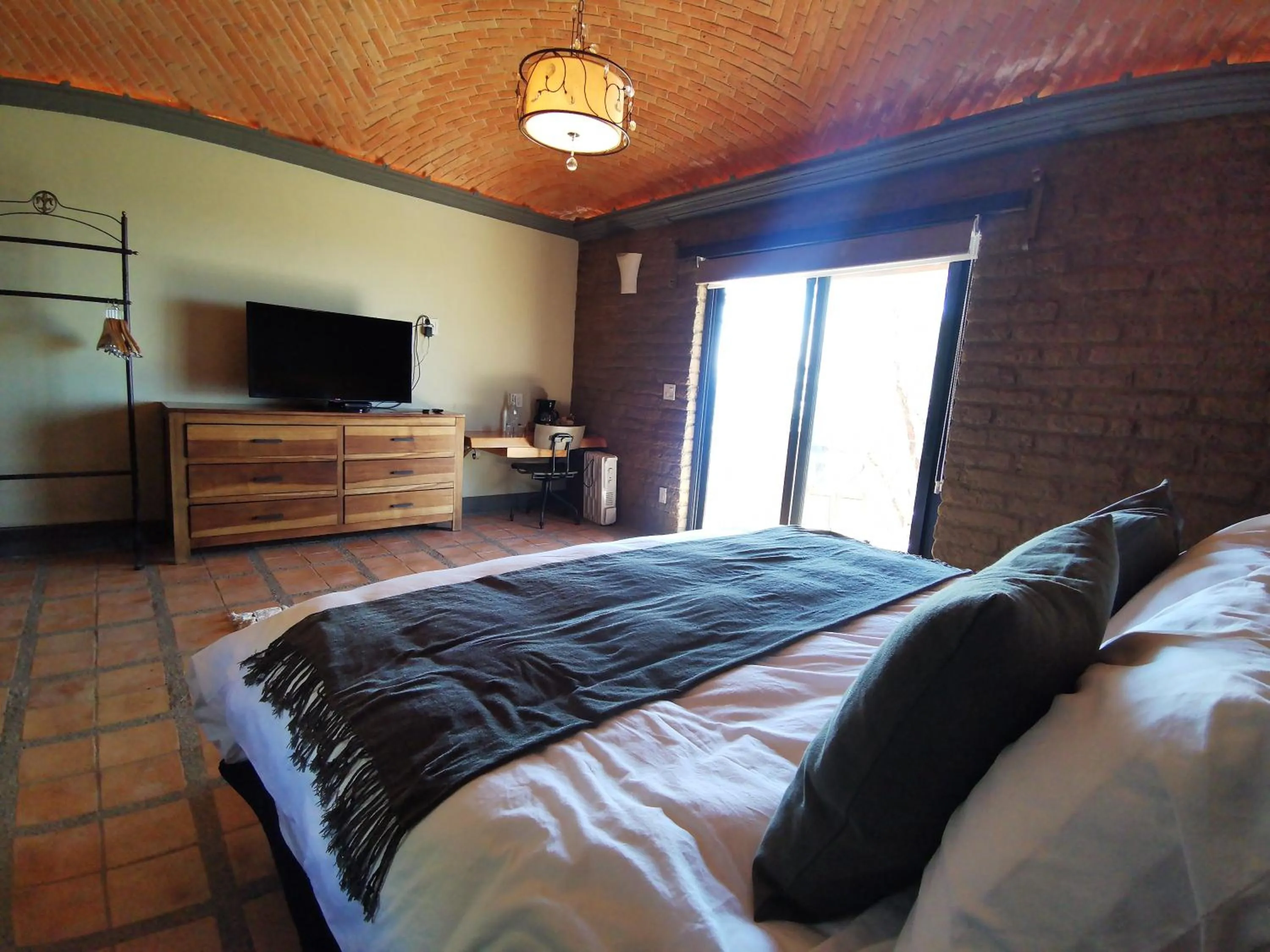 Bed in Hotel Camino de Vinos