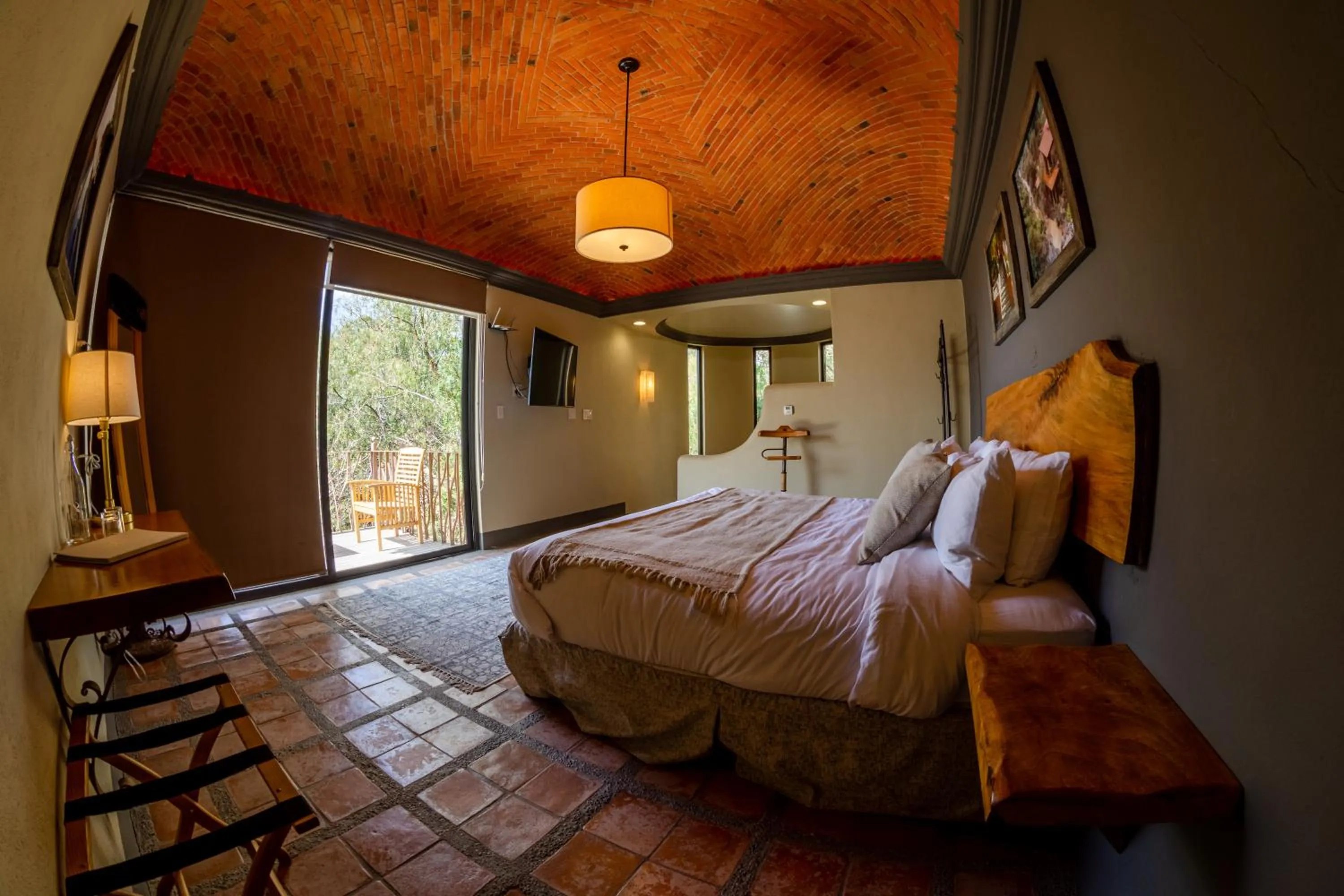 Bed in Hotel Camino de Vinos