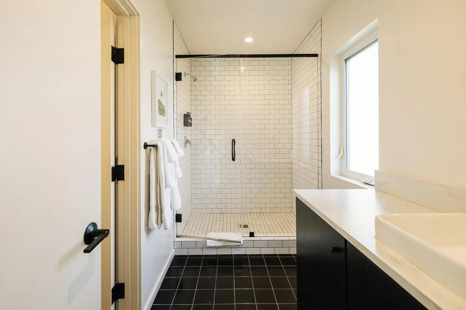 Shower in Noon on Sunset Hill