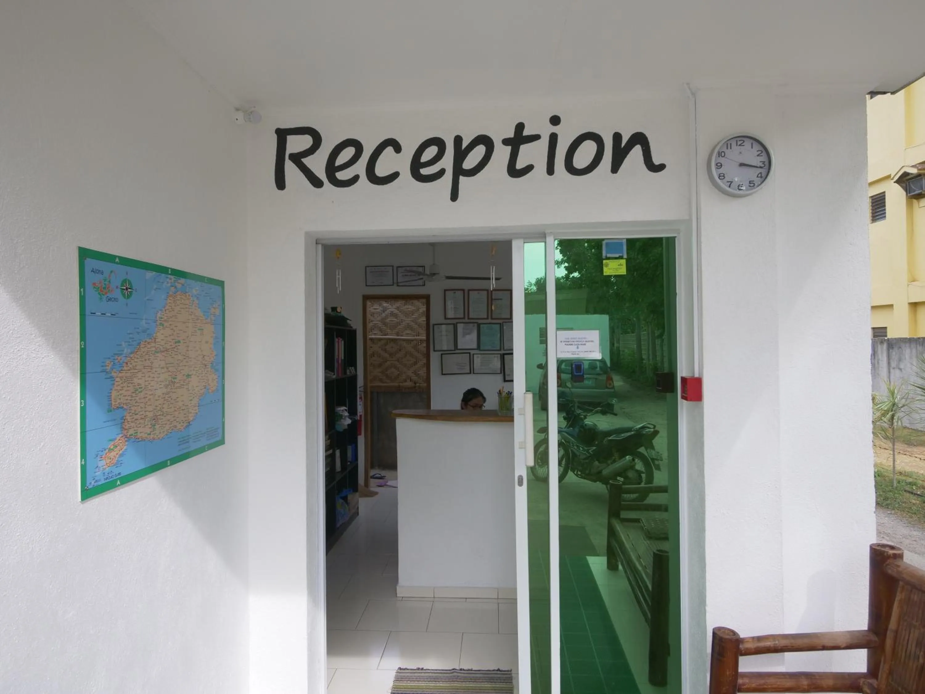 Lobby or reception in Alona Gecko Inn