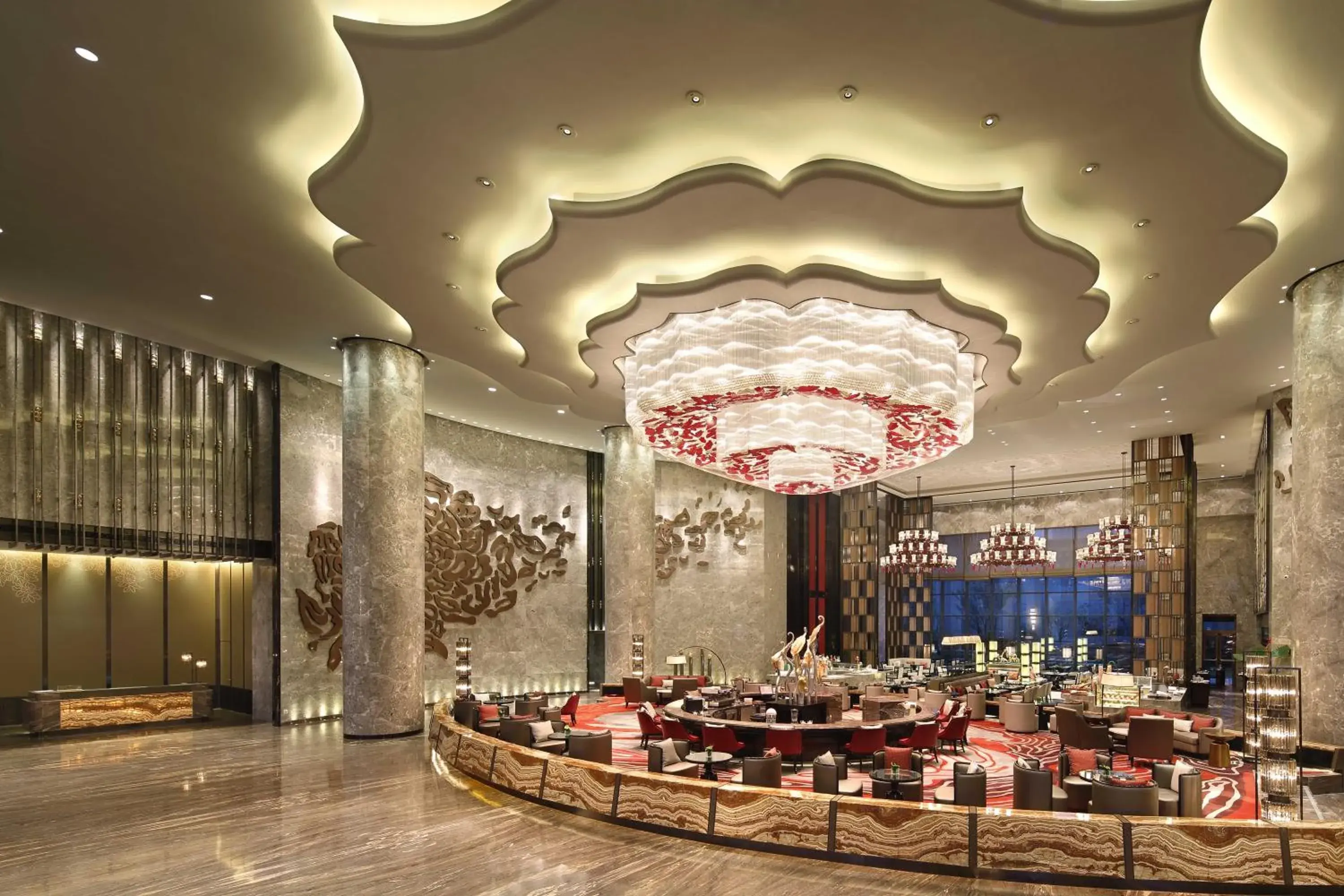 Grand Deluxe Twin Room in Wanda Realm Bozhou Grand Deluxe Twin Room in Wanda Realm Bozhou