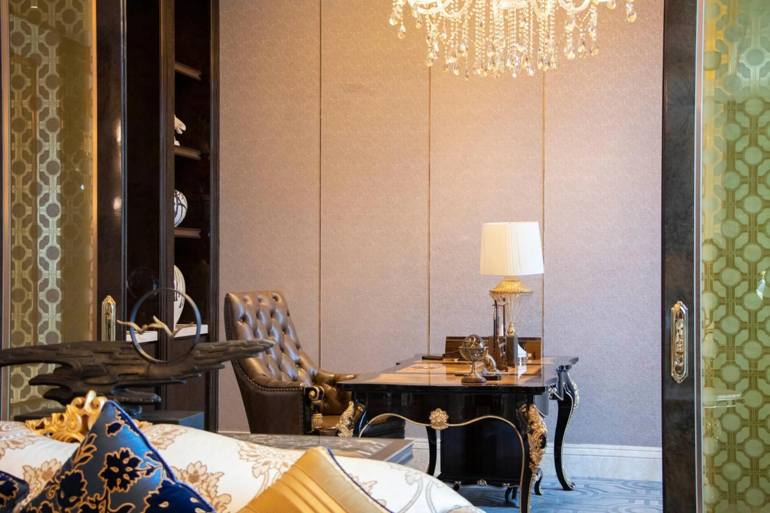 Seating area in Wanda Realm Bozhou