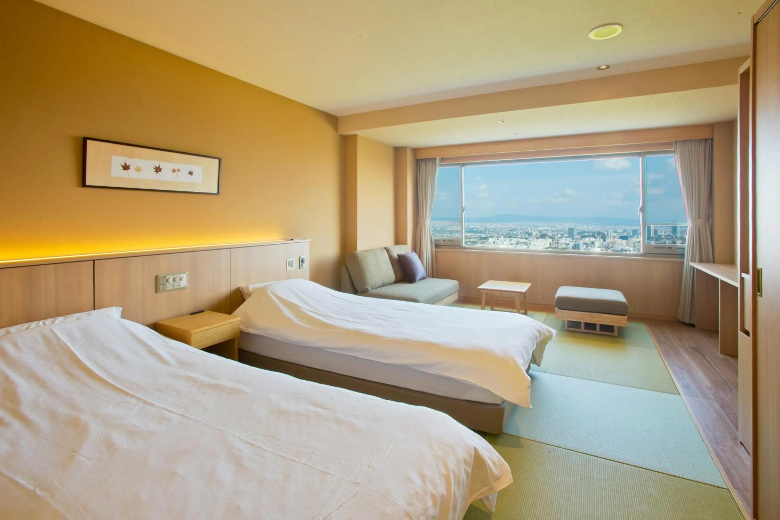 Bed in 山荘 風の杜 Sanso Kazenomori