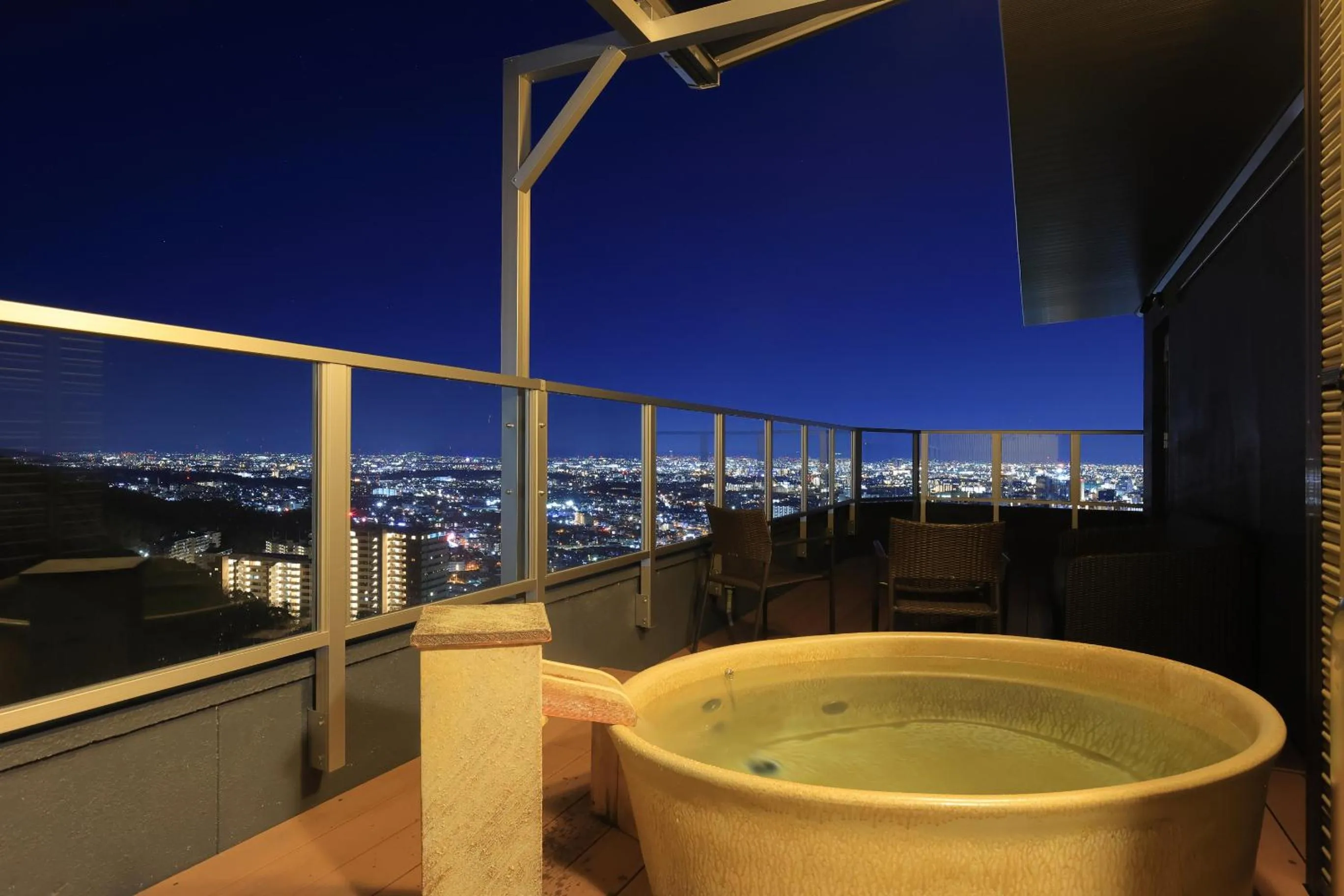 Night in 山荘 風の杜 Sanso Kazenomori