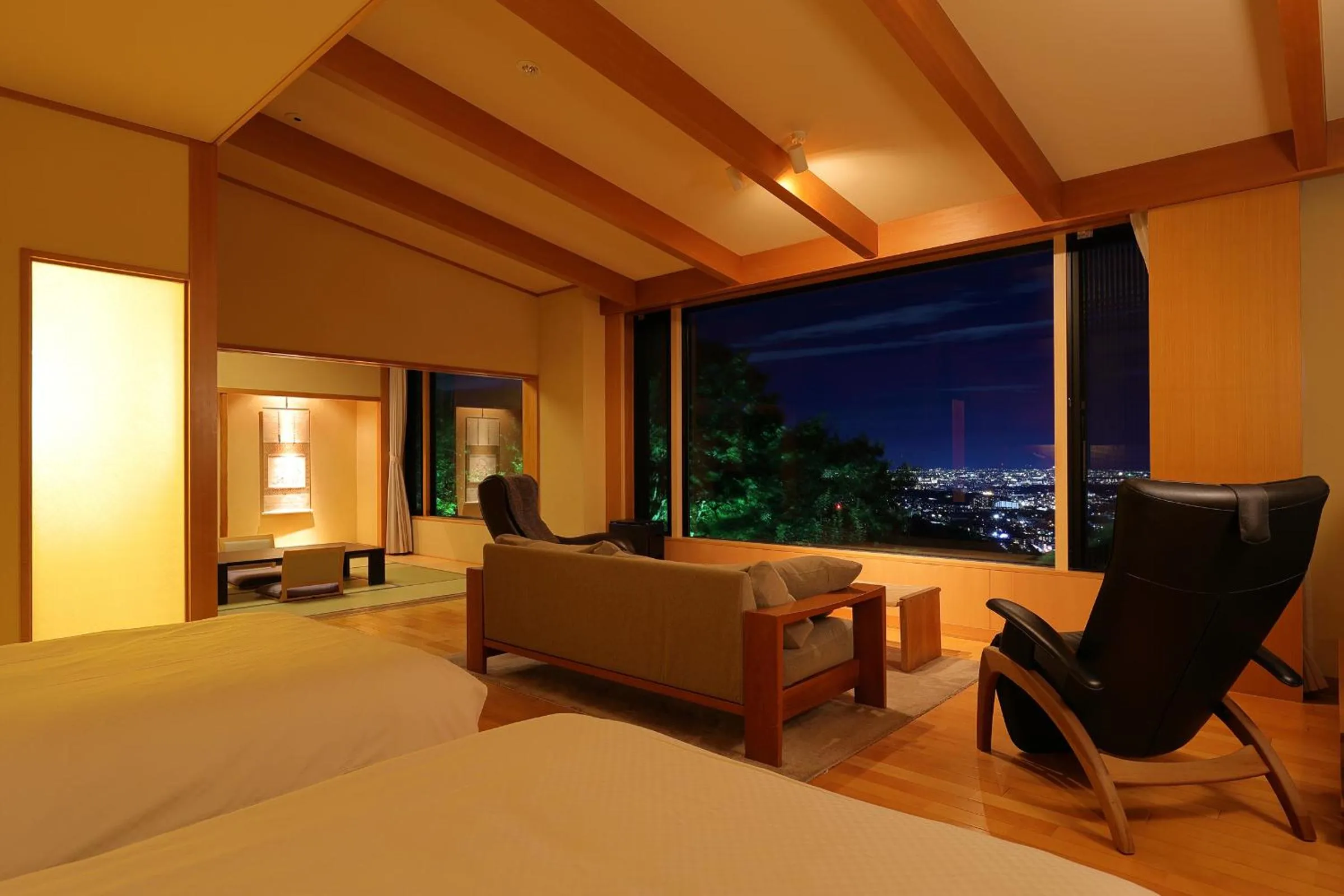 Night in 山荘 風の杜 Sanso Kazenomori