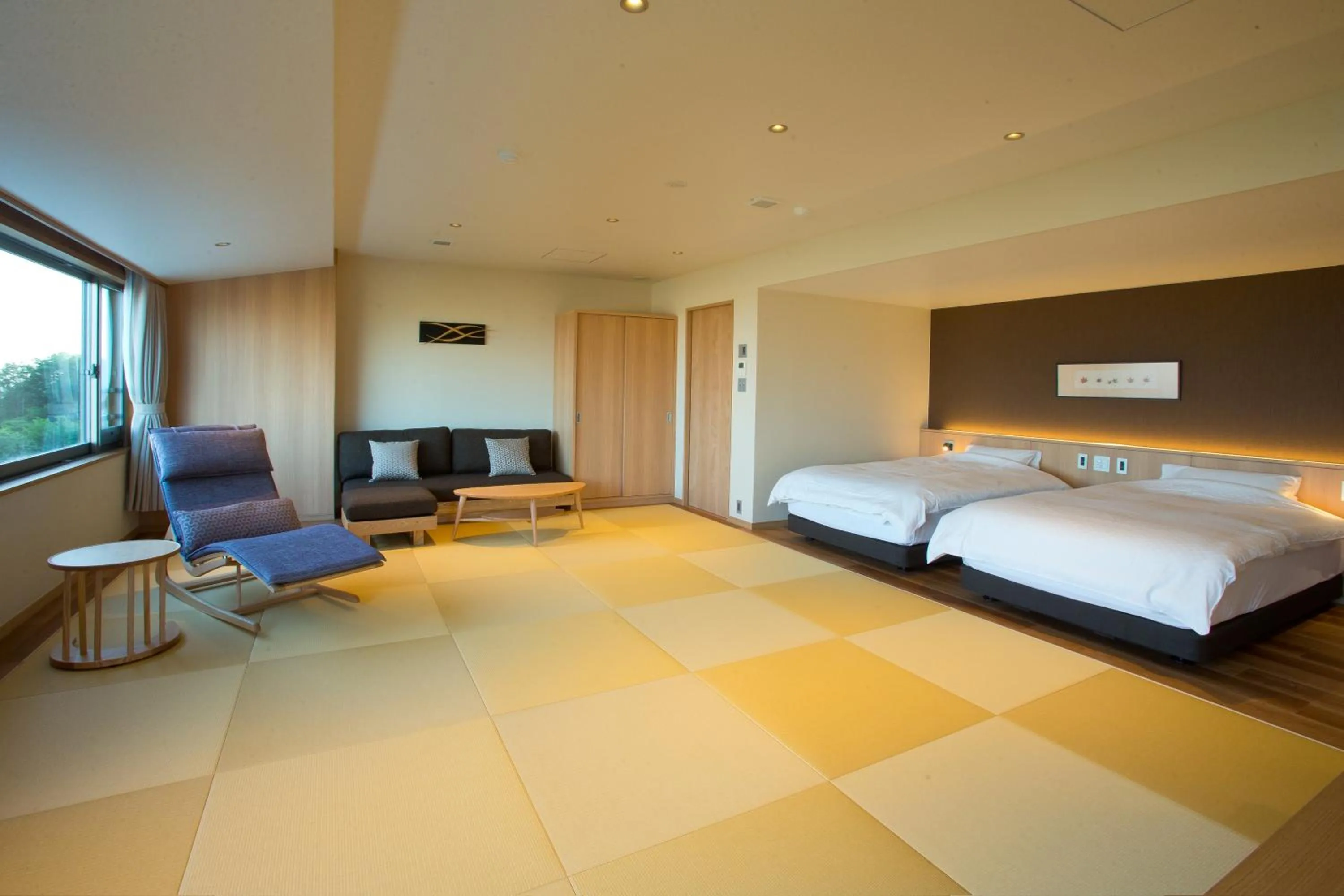 Bed in 山荘 風の杜 Sanso Kazenomori