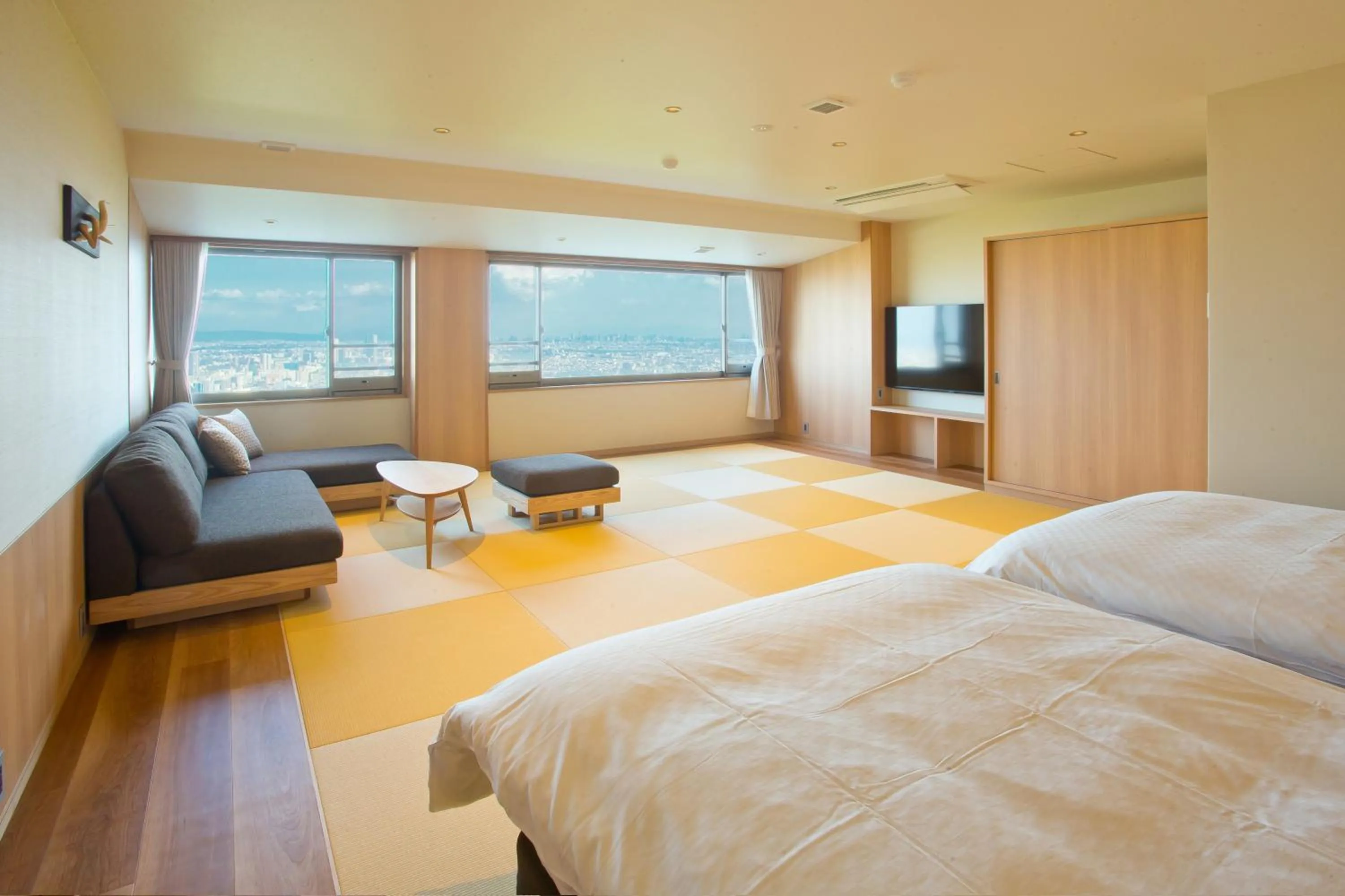 Bed in 山荘 風の杜 Sanso Kazenomori