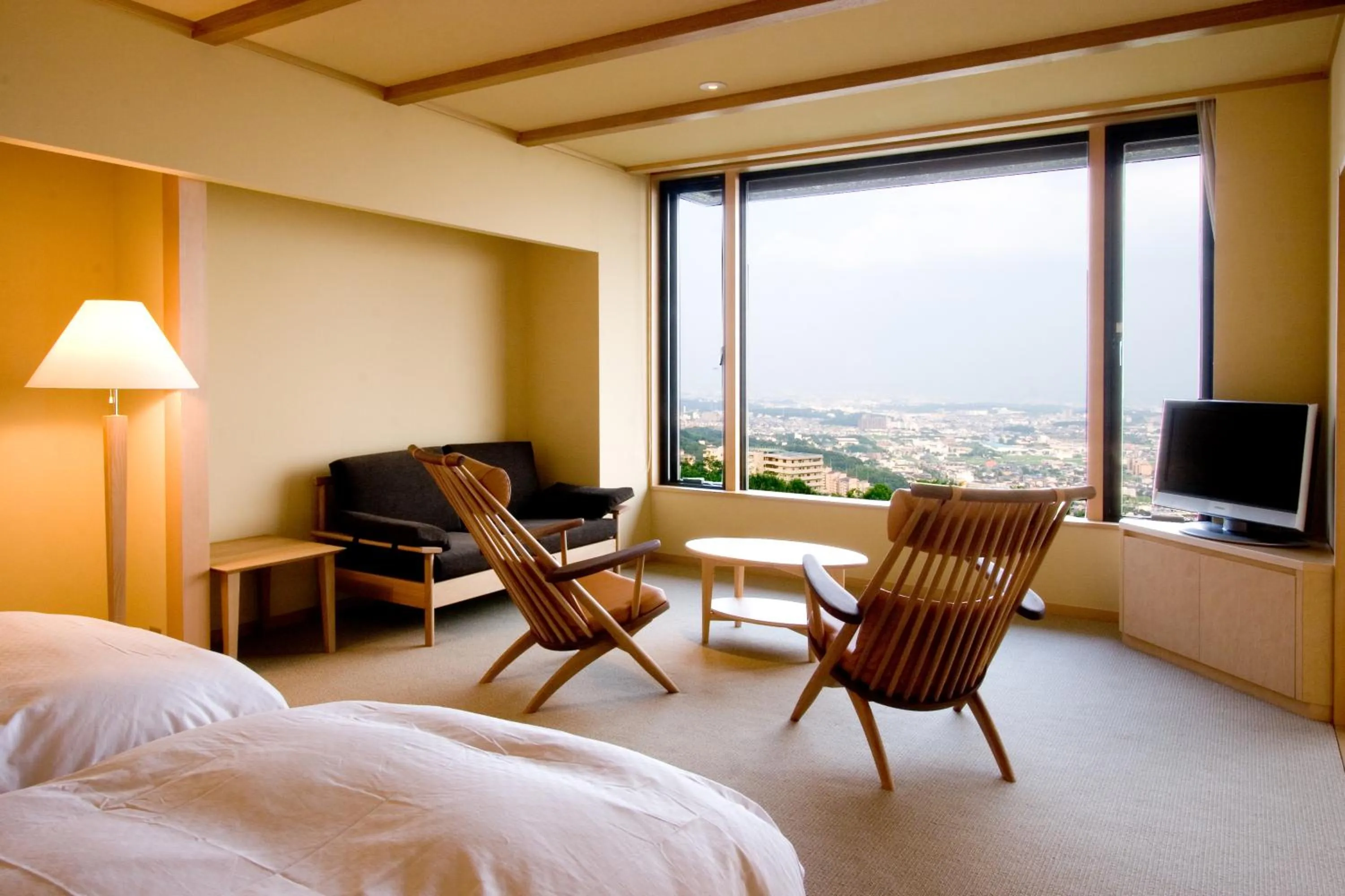 Bed in 山荘 風の杜 Sanso Kazenomori