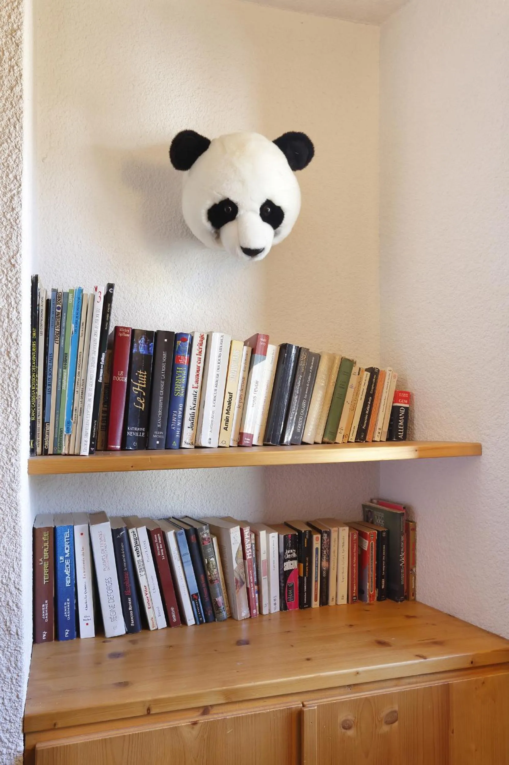 Library in Hôtel du Bourg