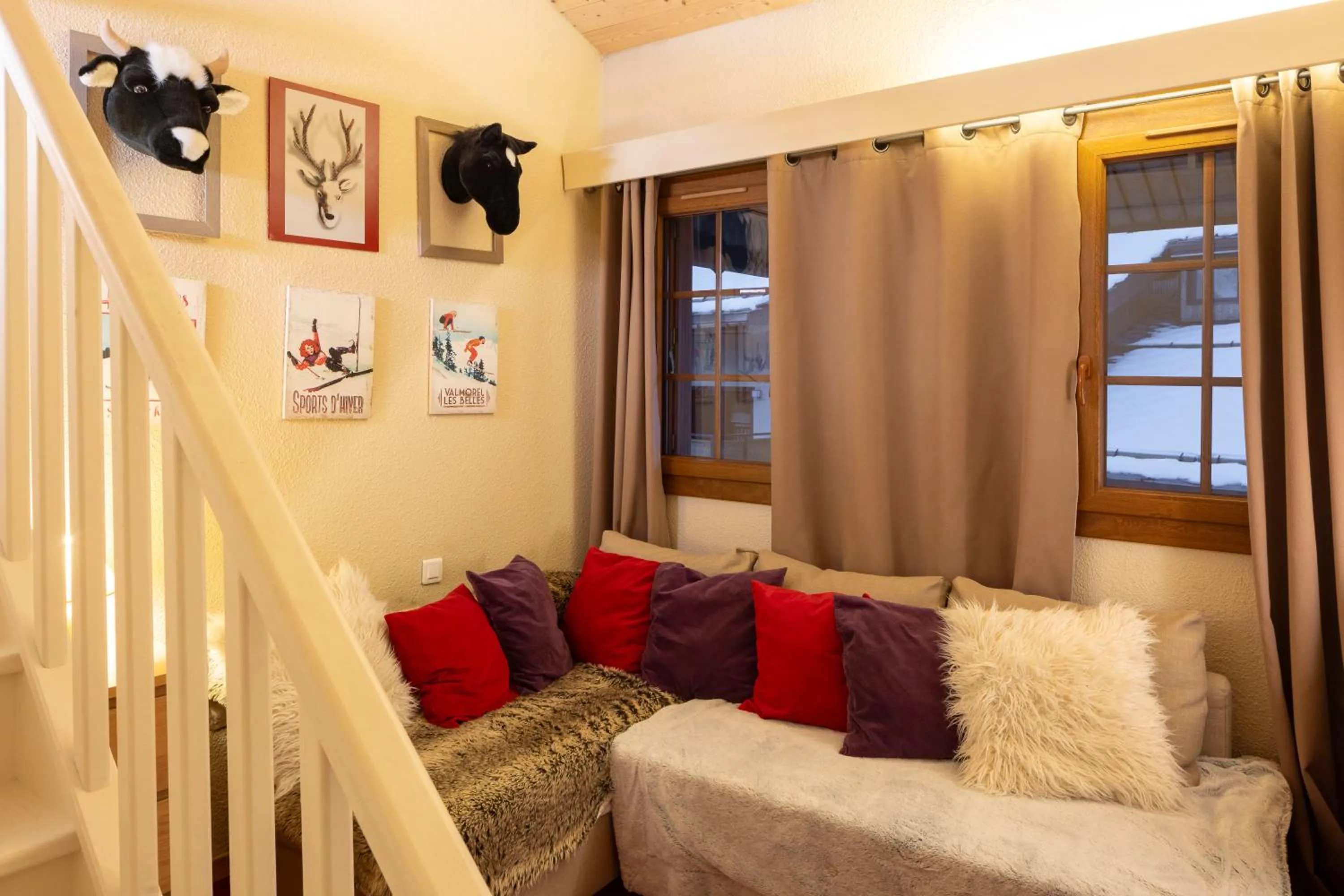 Living room in Hôtel du Bourg