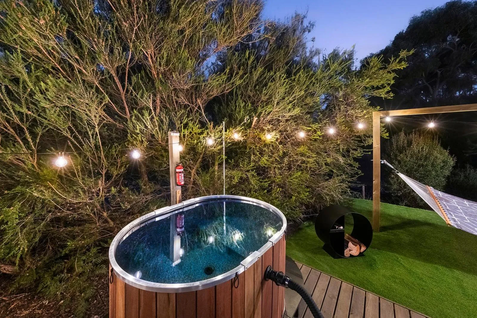 Natural landscape in Scamander Sanctuary Holiday Park