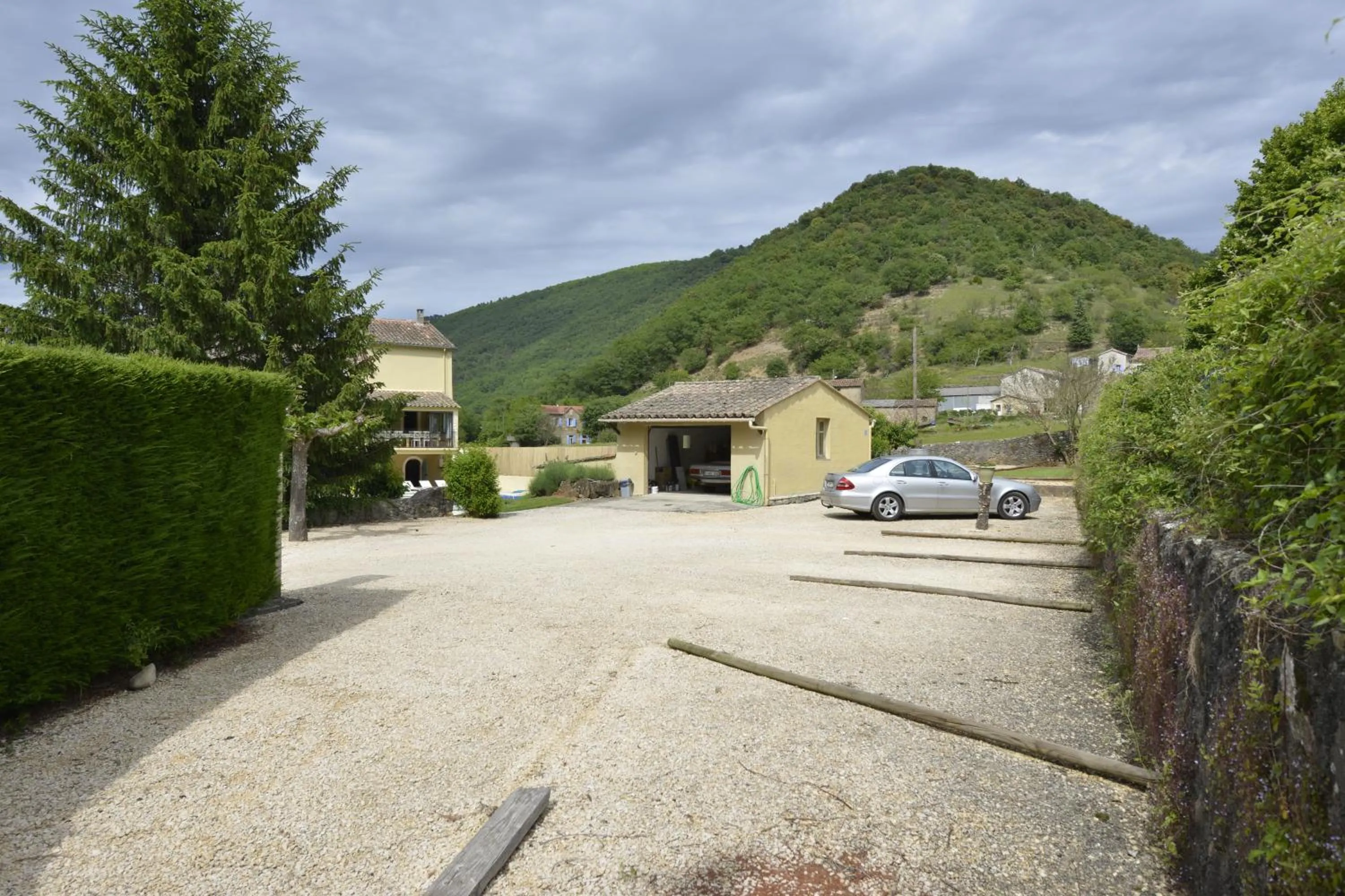View (from property/room) in Au Grand Bonheur