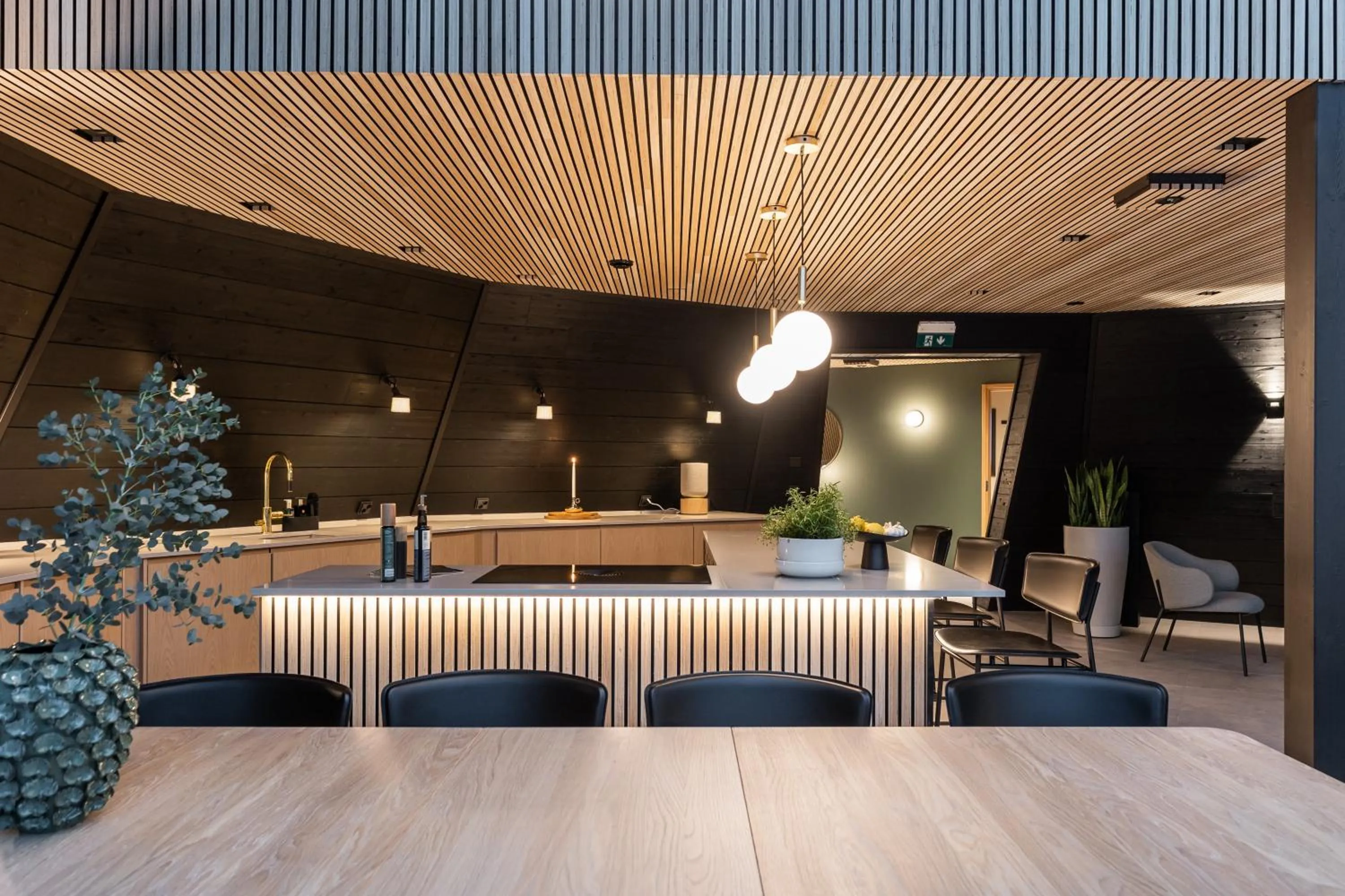 Dining area in Glass Resort