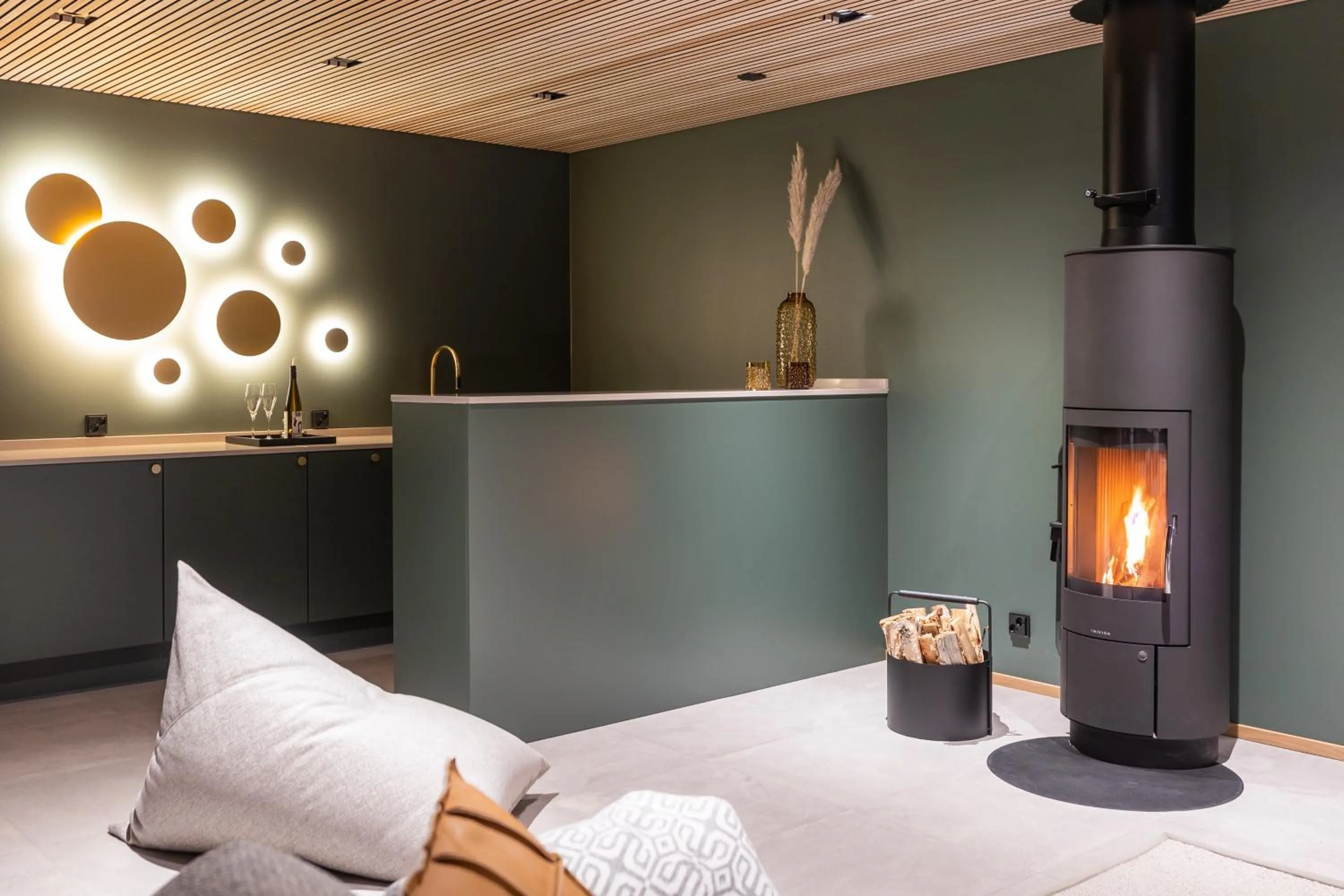 Living room in Glass Resort