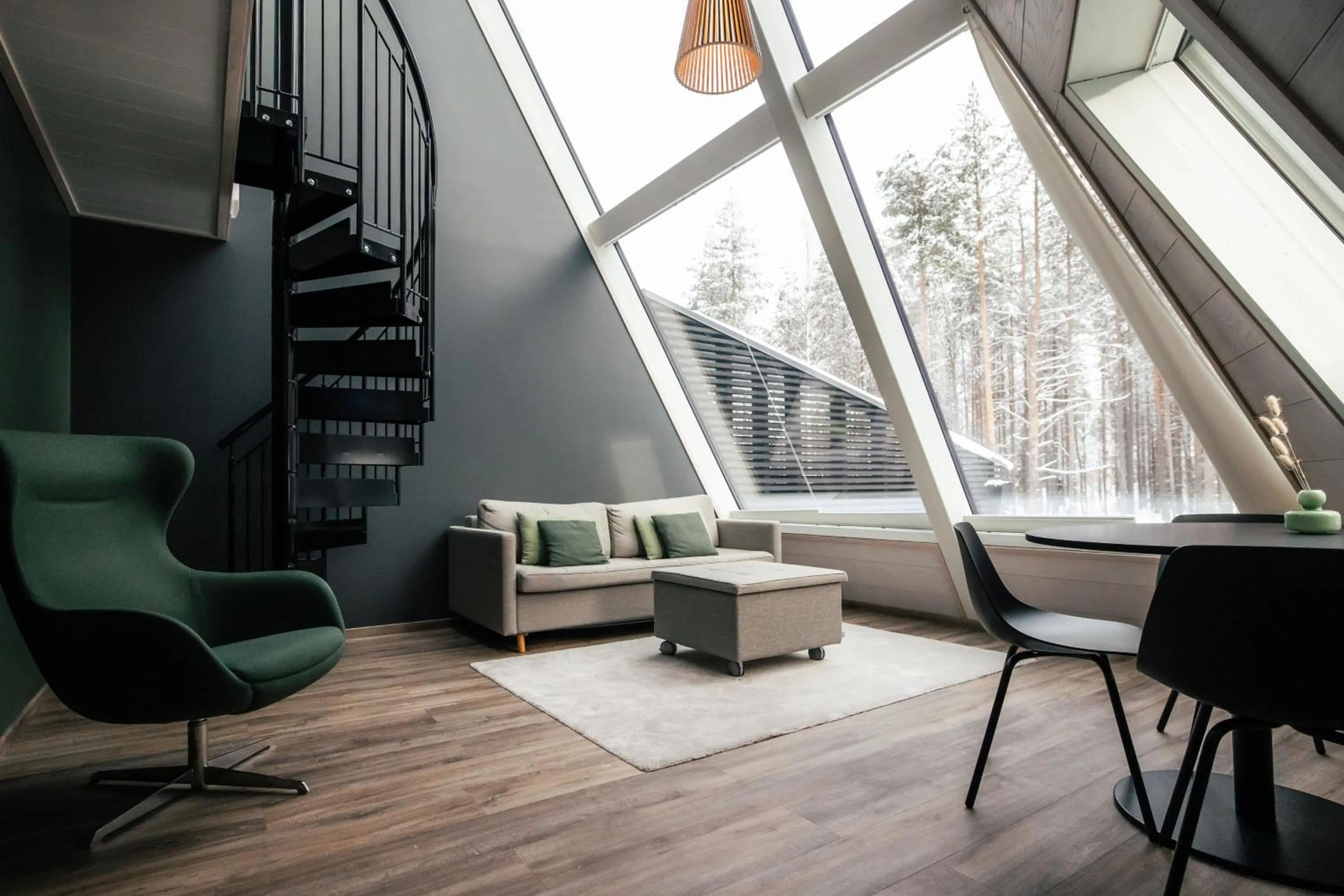 Living room in Glass Resort