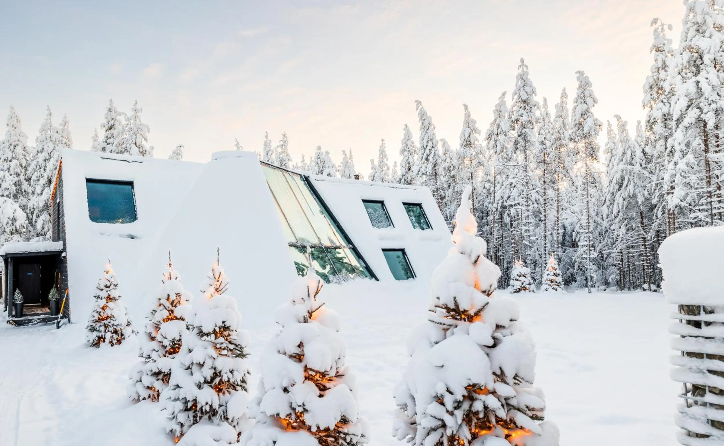 Winter in Glass Resort