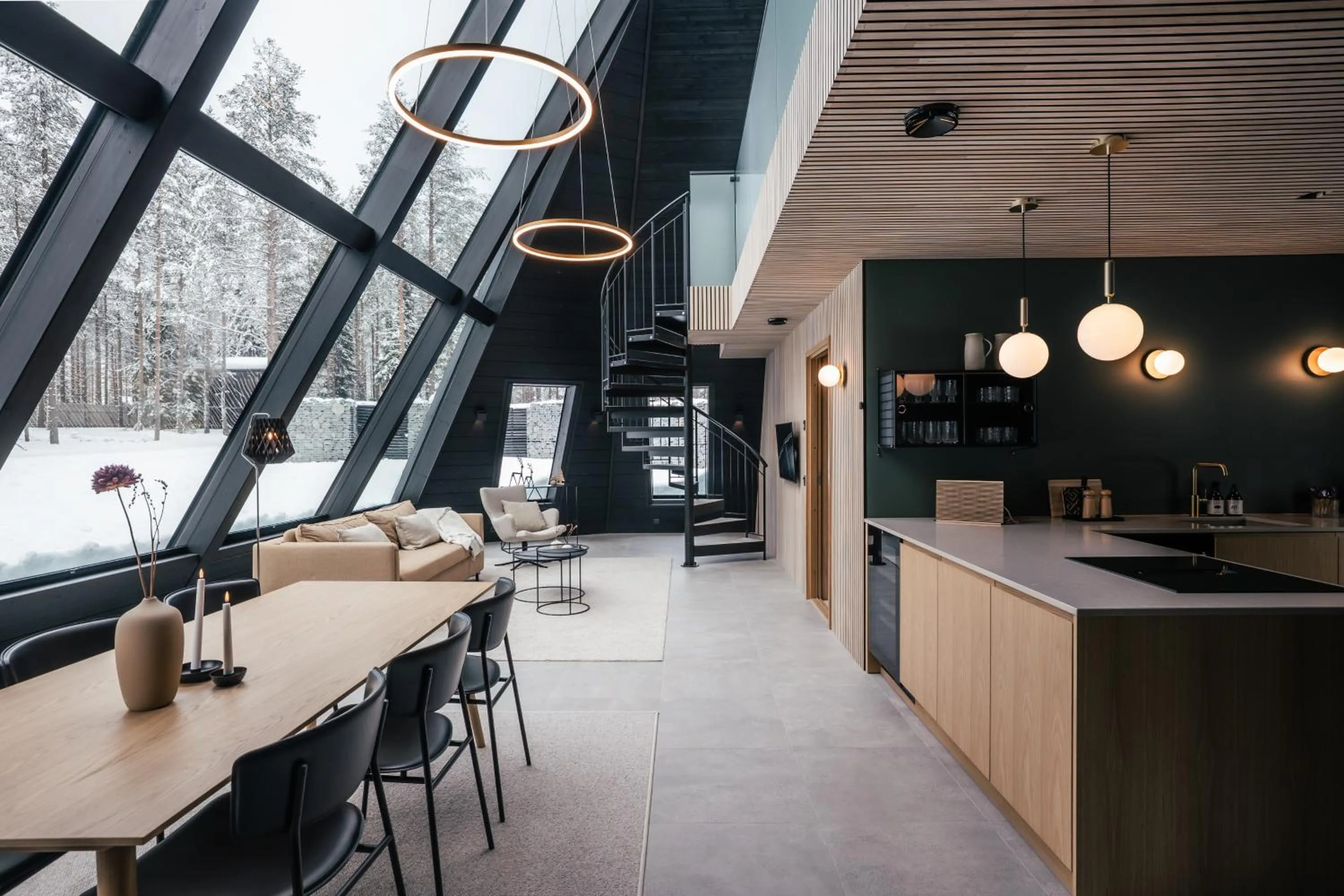 Kitchen or kitchenette in Glass Resort