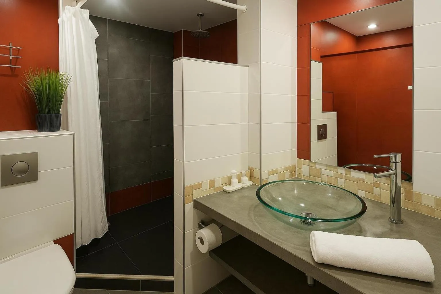 Bedroom in Hotel & Spa Gil de France Cap d'Agde