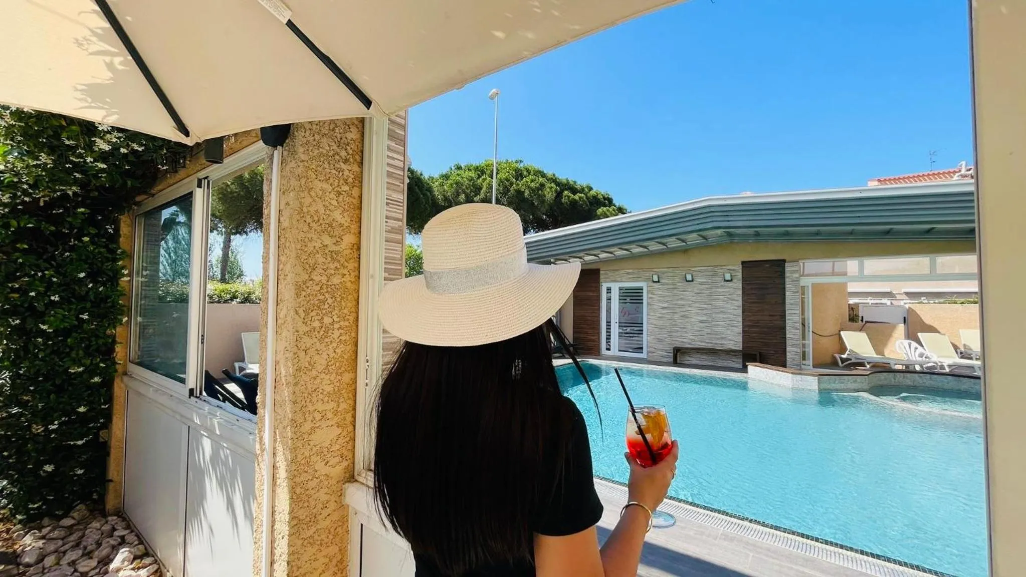 Swimming pool in Hotel & Spa Gil de France Cap d'Agde