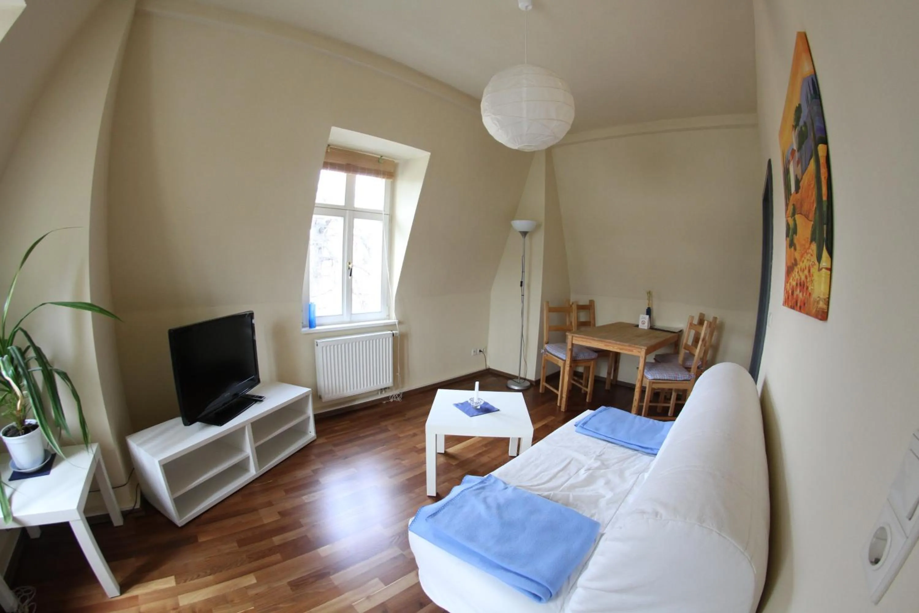 Living room in Dampfschiff Radebeul-Altkö