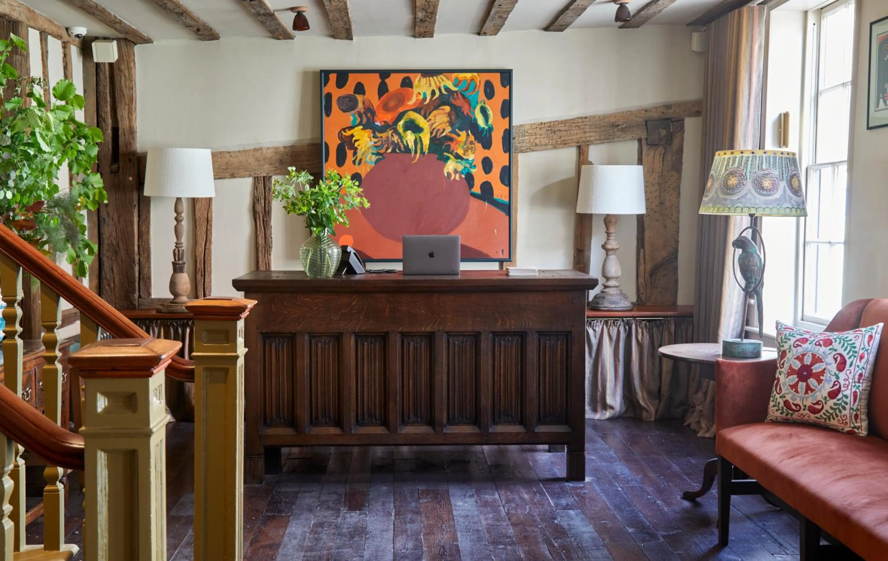 Lobby or reception in The George In Rye