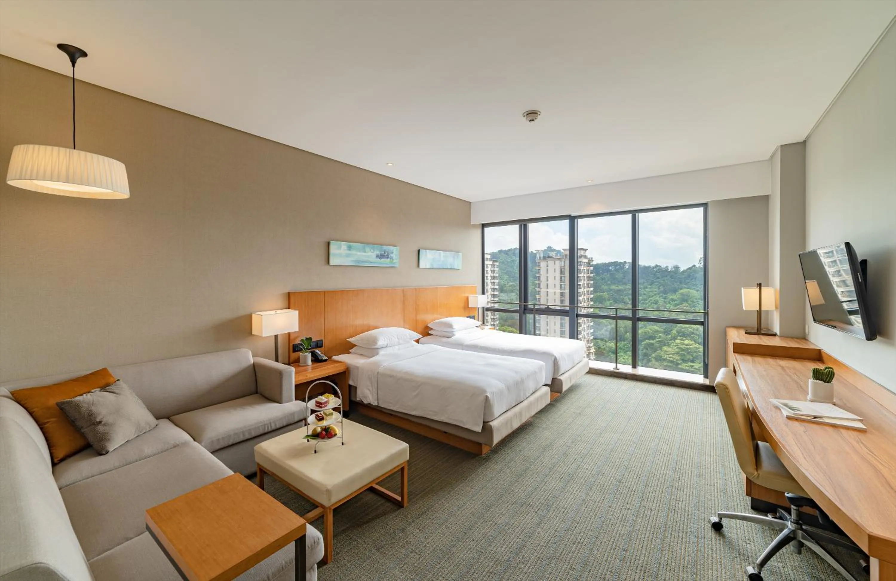 Photo of the whole room, Bed in Hyatt Place Foshan Lishui
