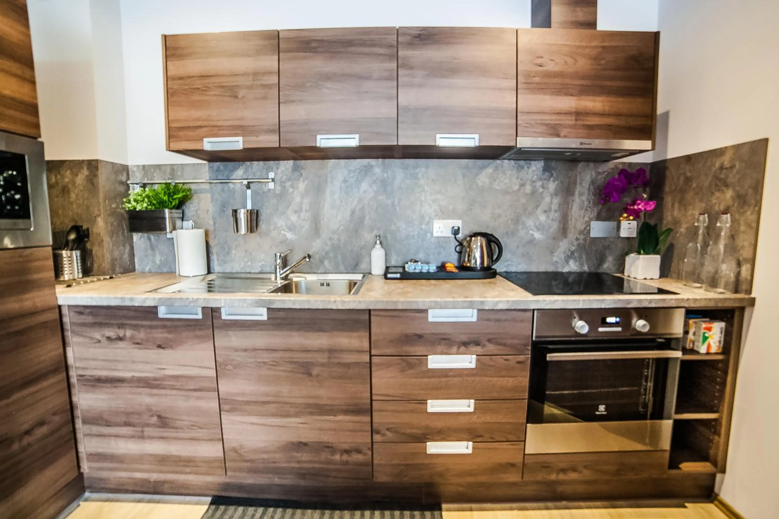 Kitchen or kitchenette in Hampton Suites Serviced Apartments