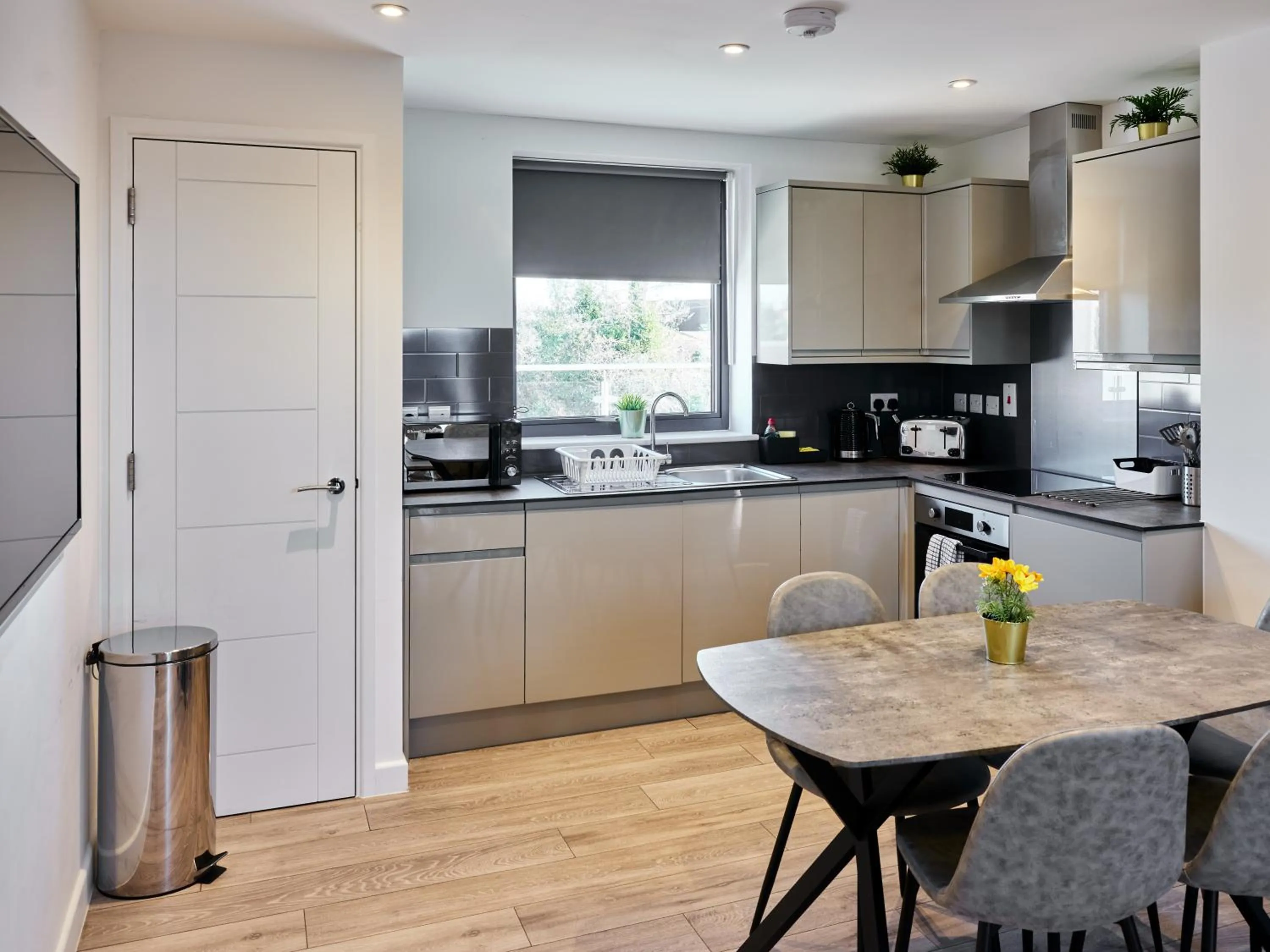 Kitchen or kitchenette in Hampton Suites Serviced Apartments