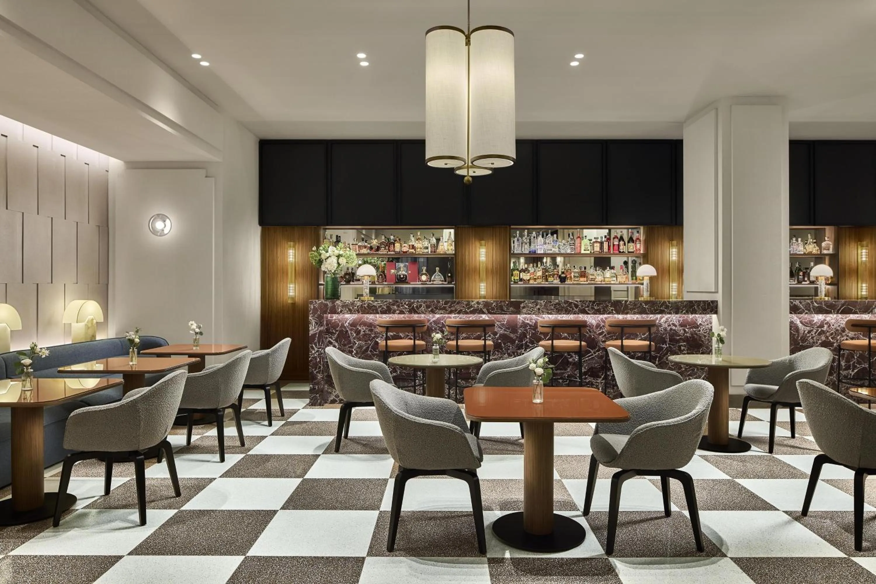 Lounge or bar in Tivoli President Milano Hotel