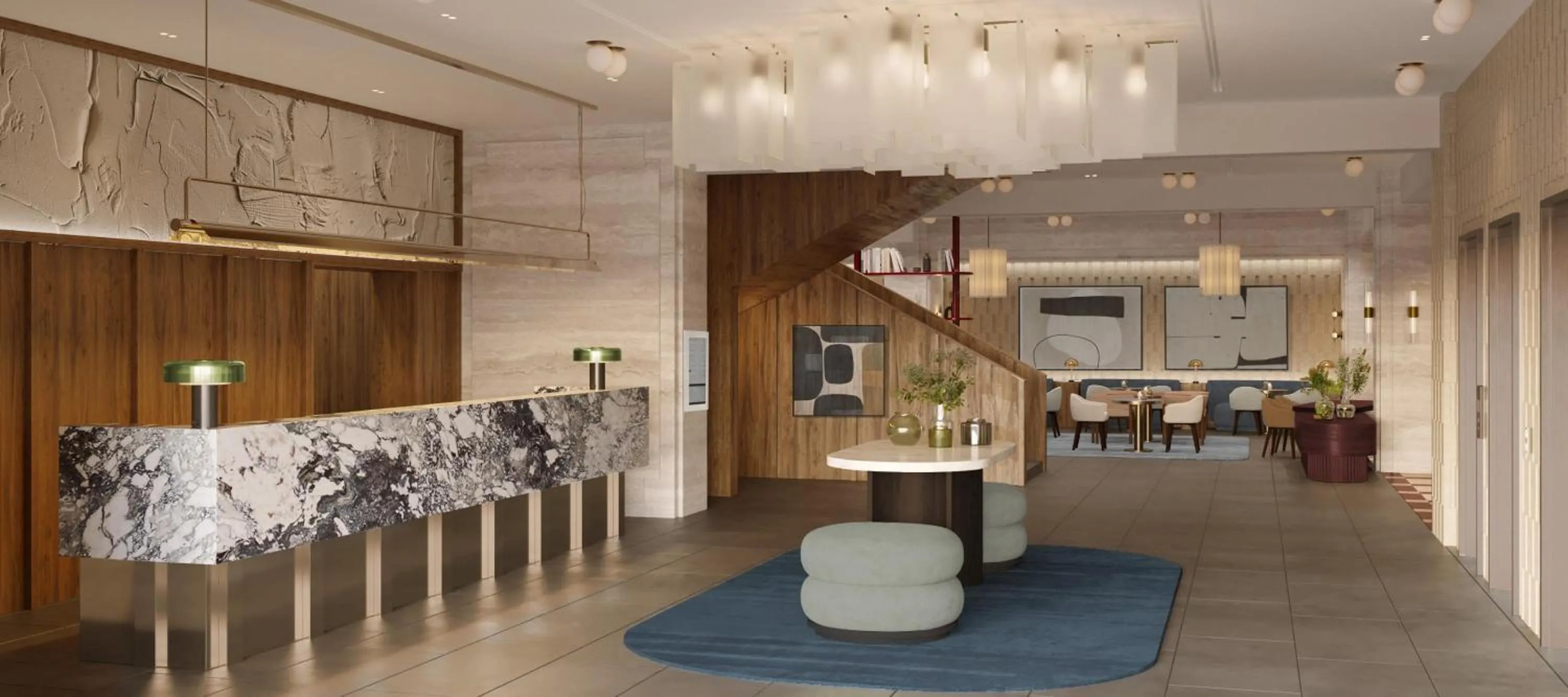 Lobby or reception in Tivoli President Milano Hotel