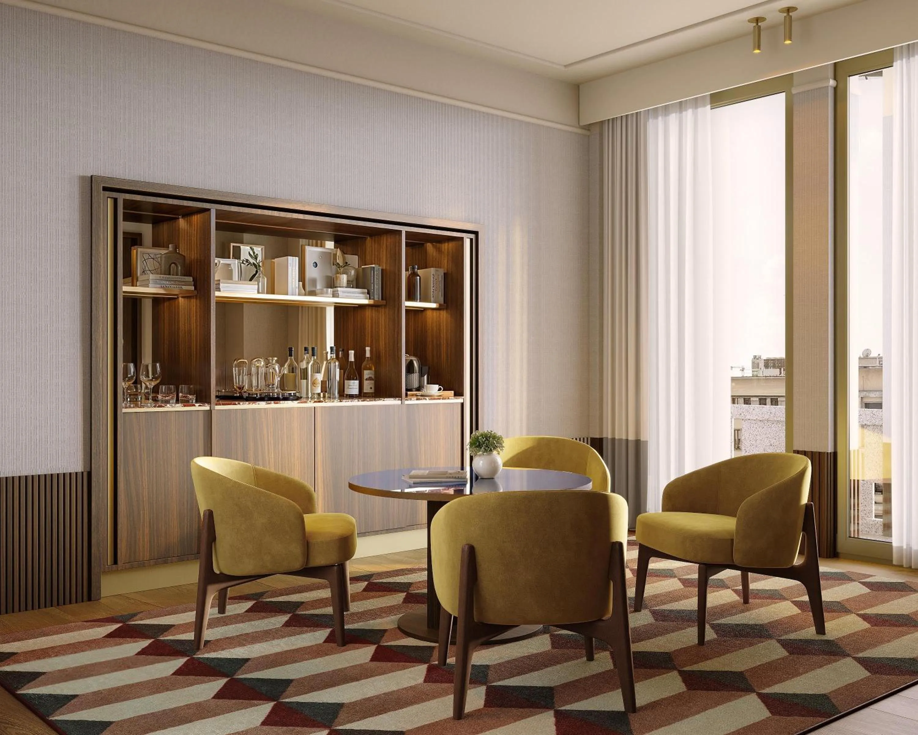 Bedroom in Tivoli President Milano Hotel