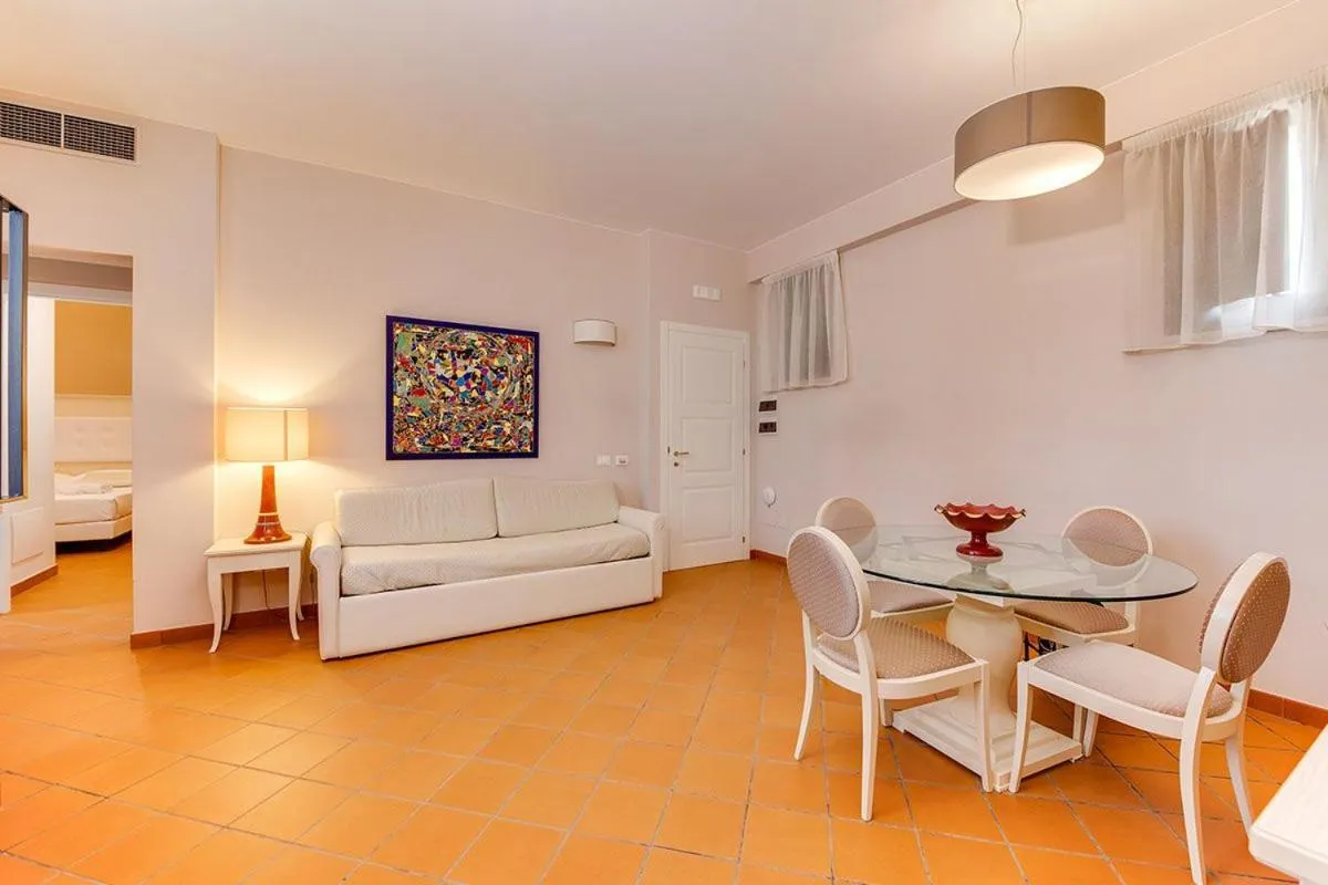 Bed in Phi Hotel La Tonnara di Bonagia