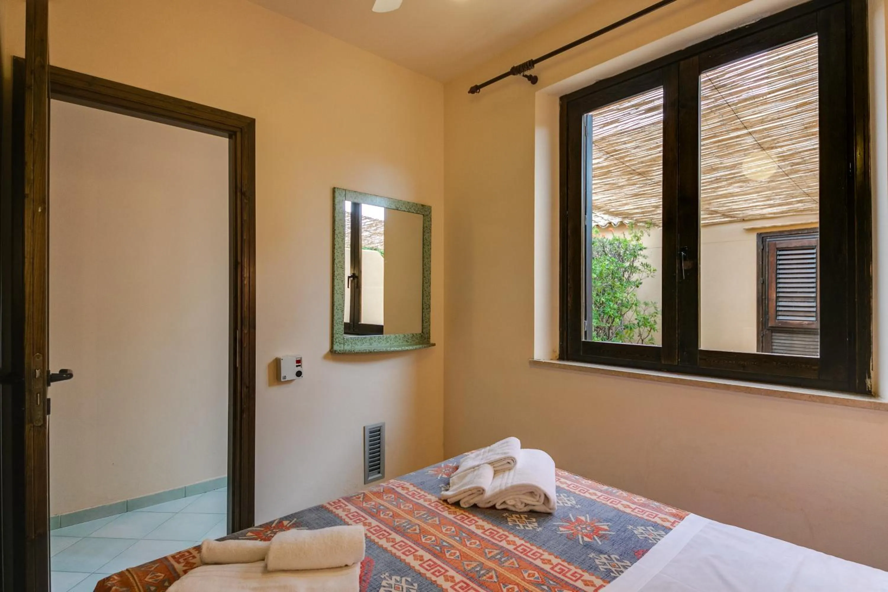 Bed in Phi Hotel La Tonnara di Bonagia