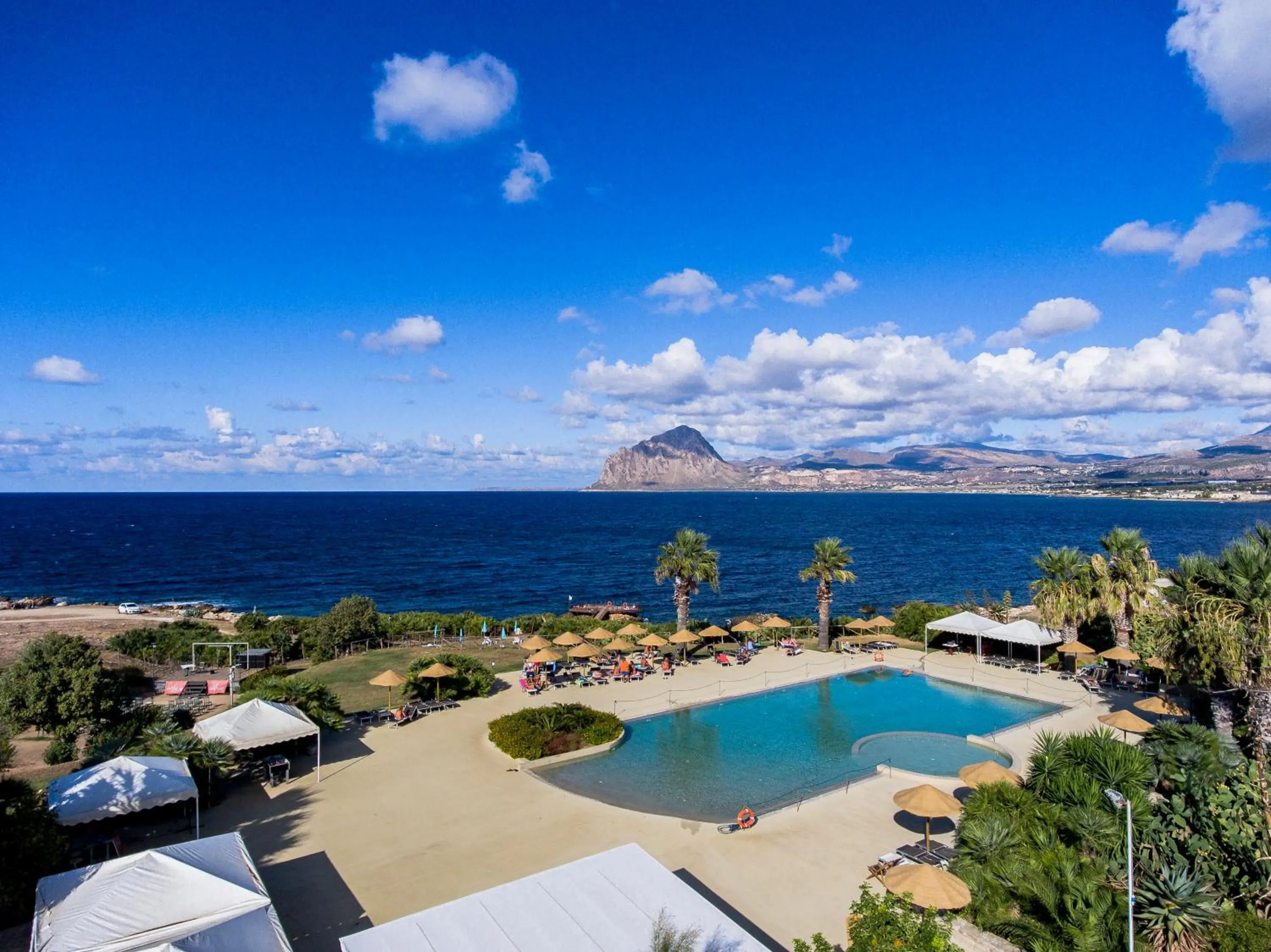 Bird's eye view in Phi Hotel La Tonnara di Bonagia
