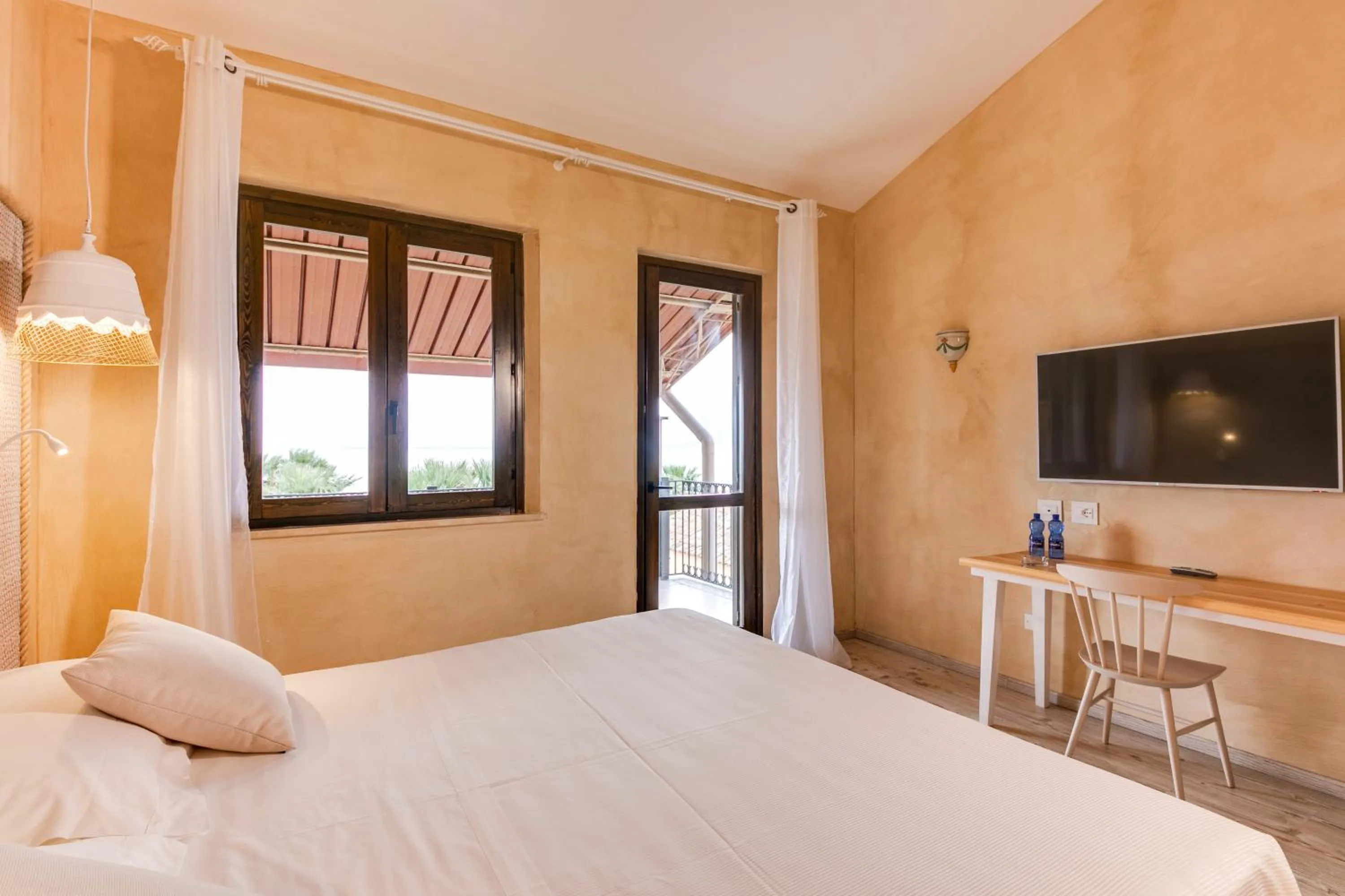 Bed in Phi Hotel La Tonnara di Bonagia