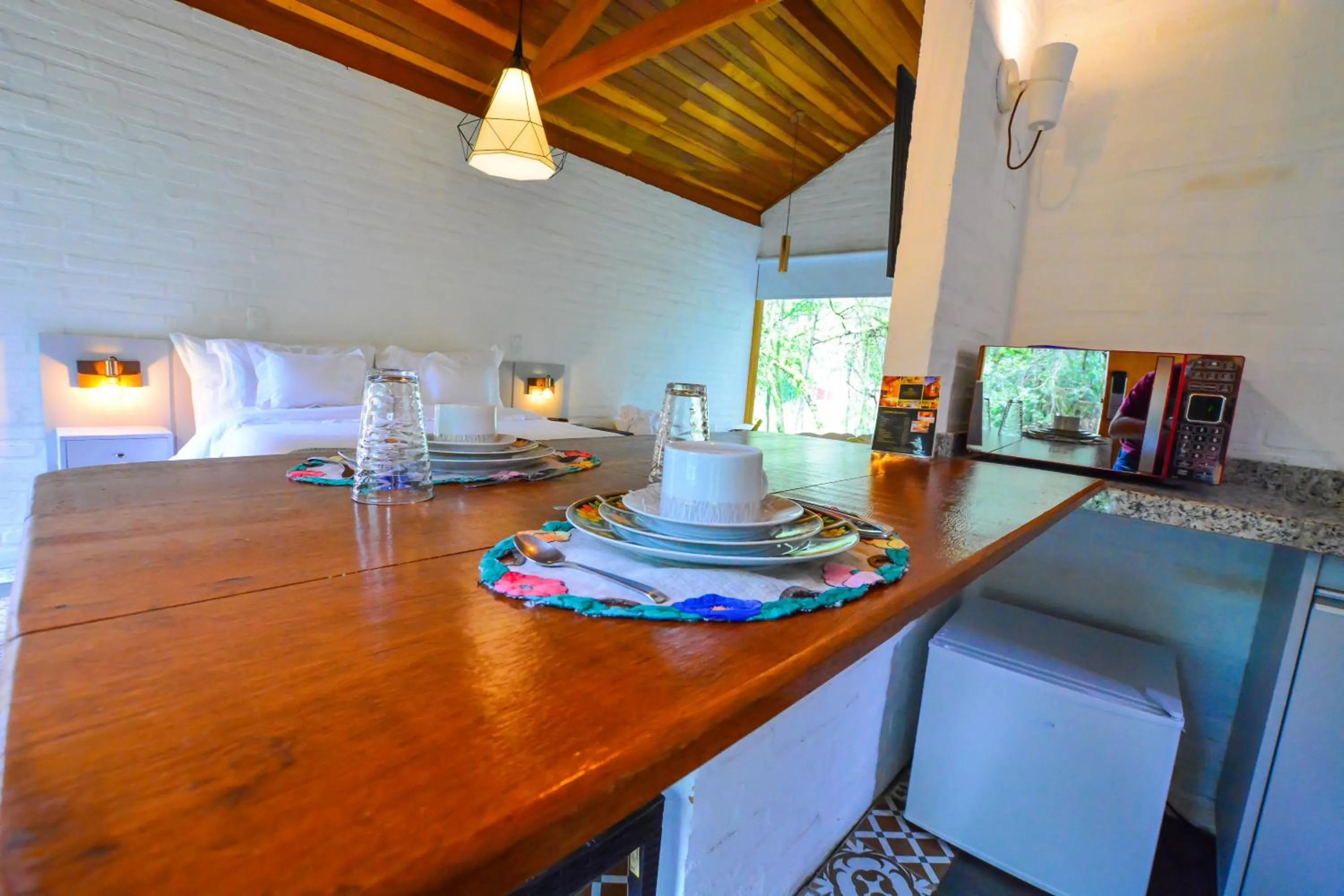 Dining area in Resort Magnifico