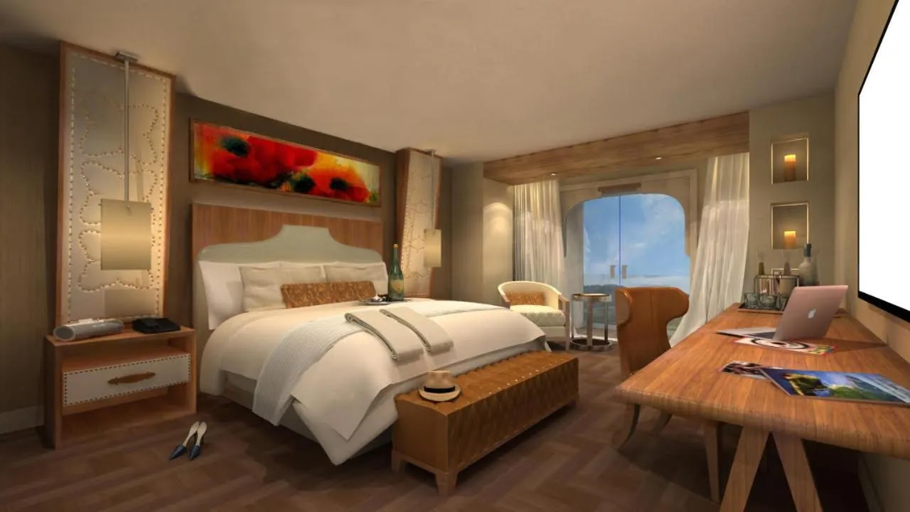 Bed in Del Lago Resort & Casino