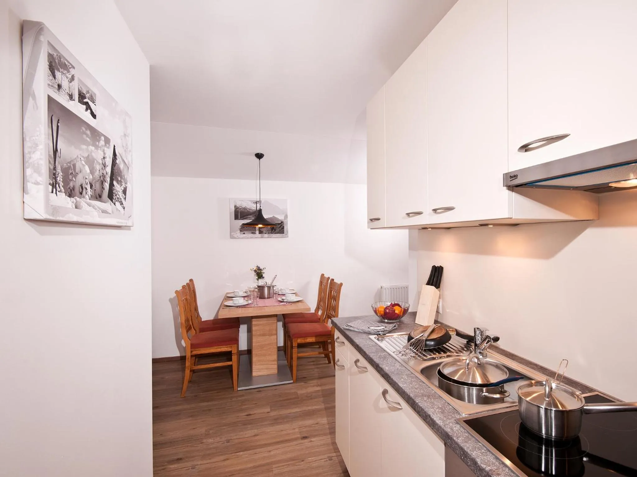 Kitchen or kitchenette in Hotel Neuwirt