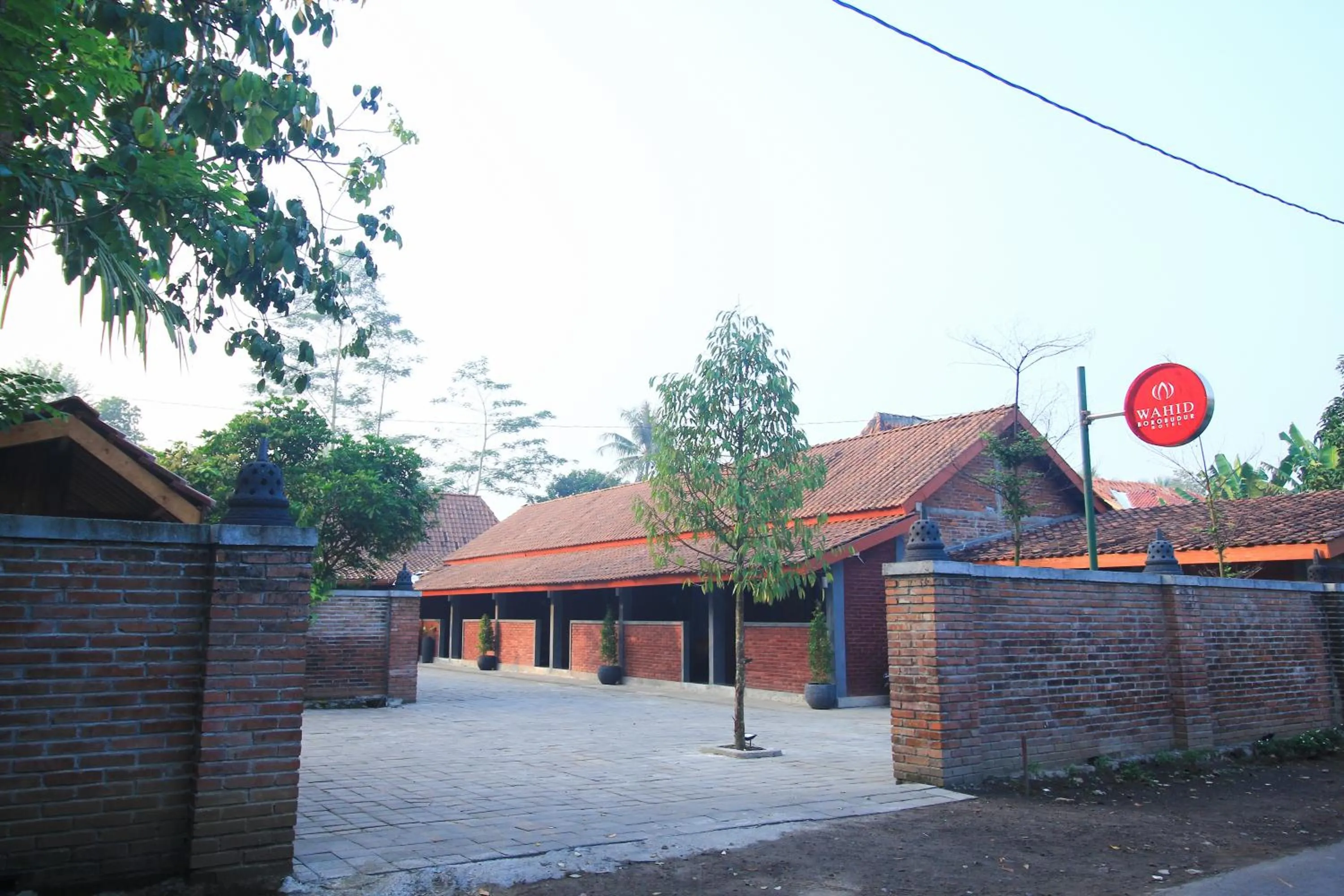Facade/entrance in Wahid Borobudur