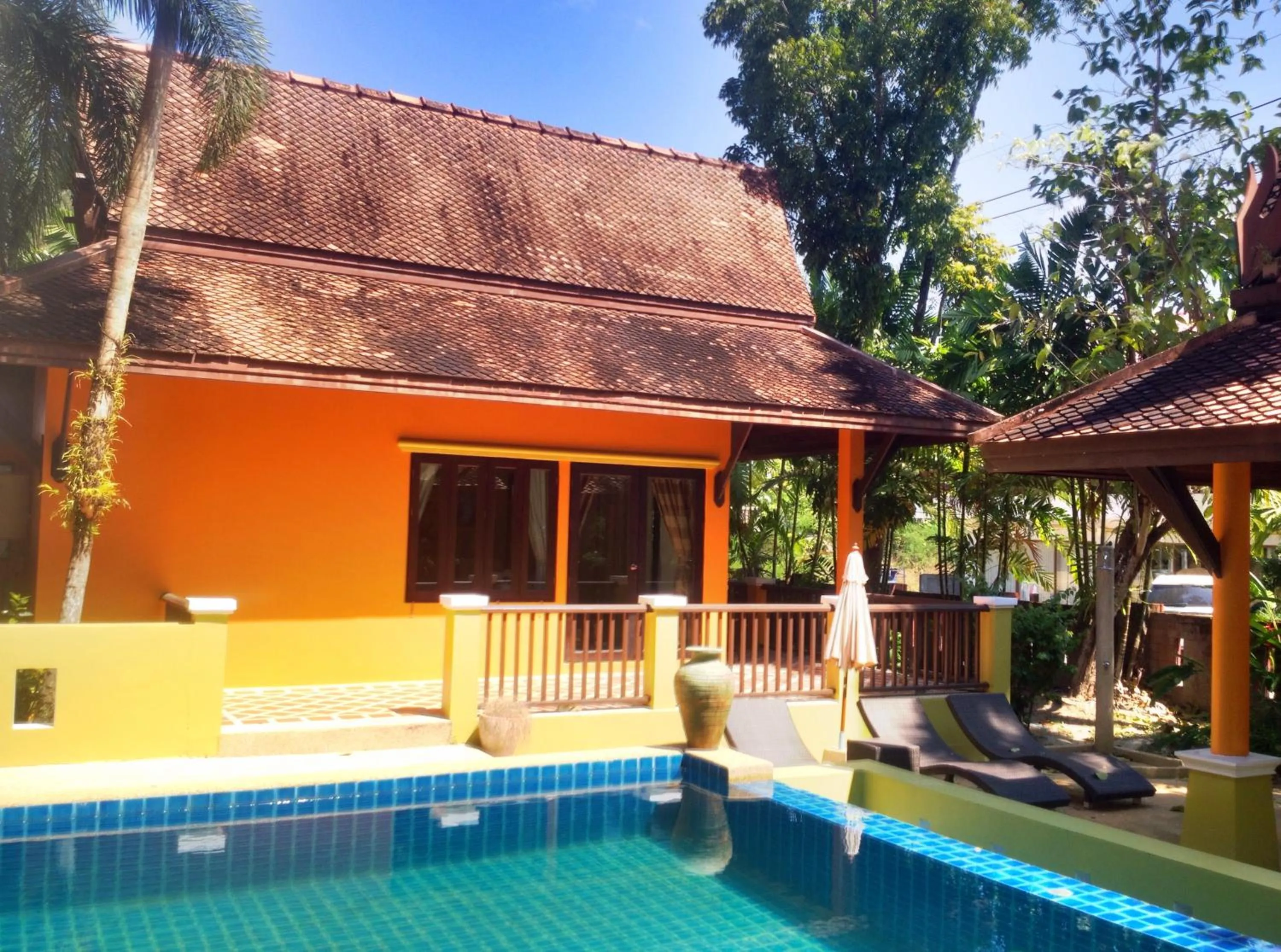 Swimming pool in Villa Chaya