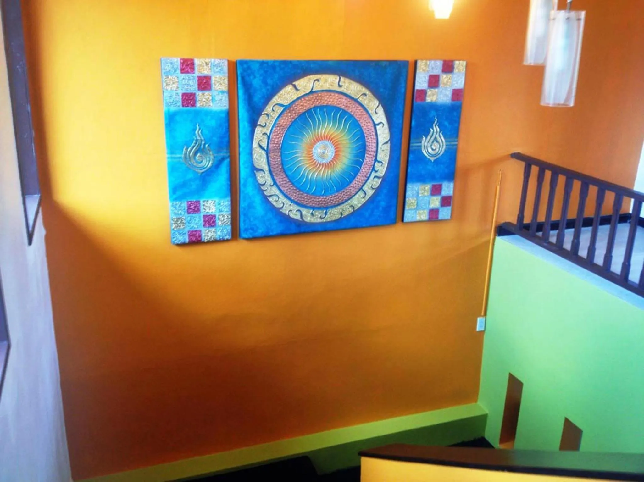 Decorative detail in Villa Chaya