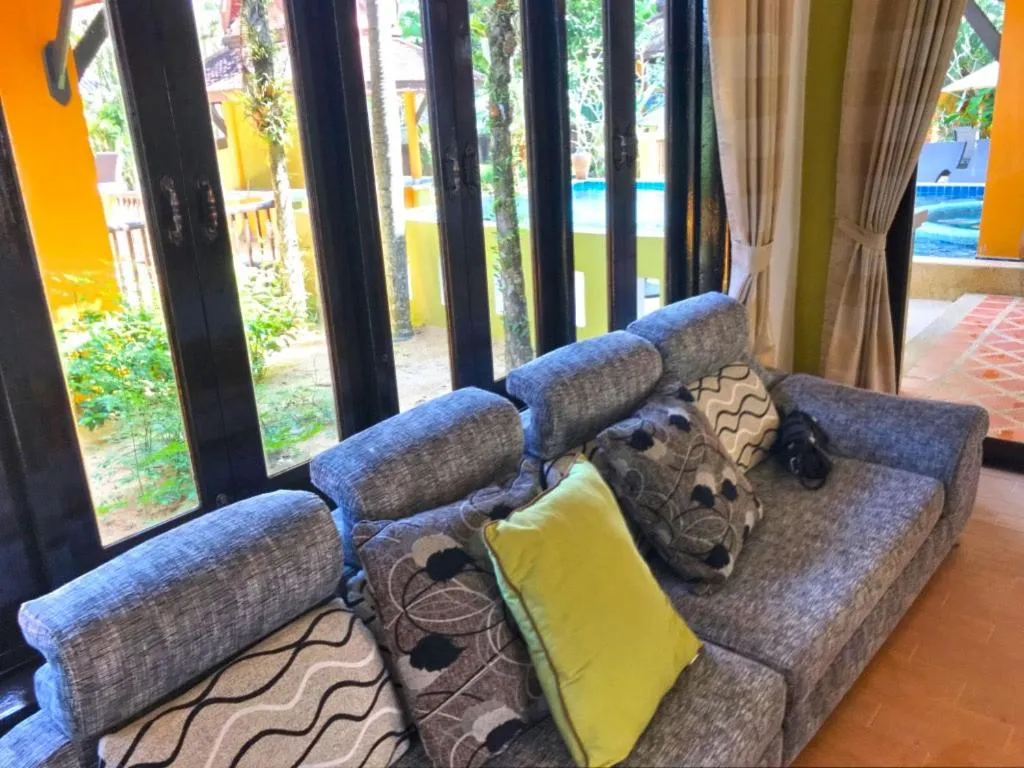 Living room in Villa Chaya