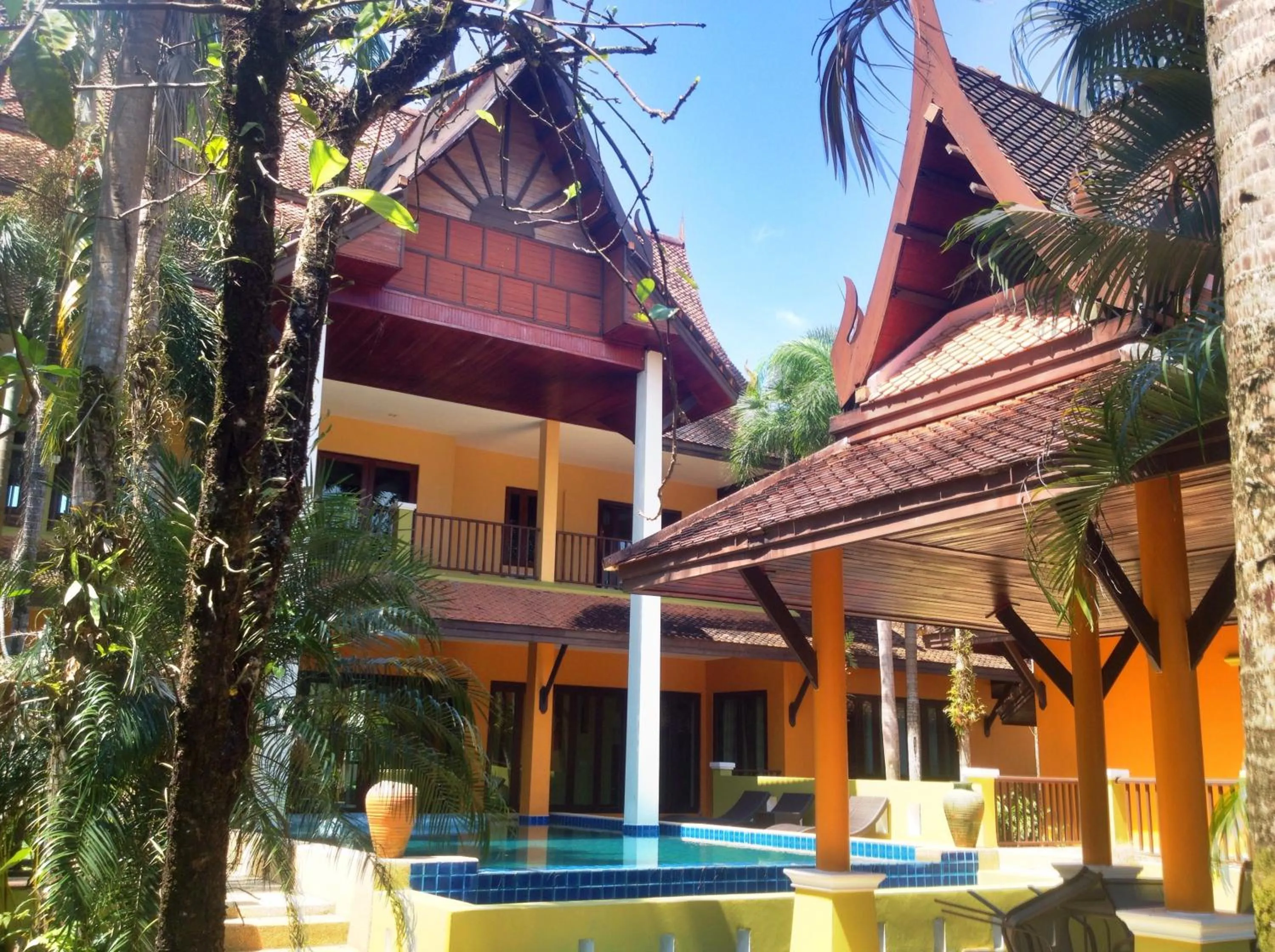 Swimming pool in Villa Chaya