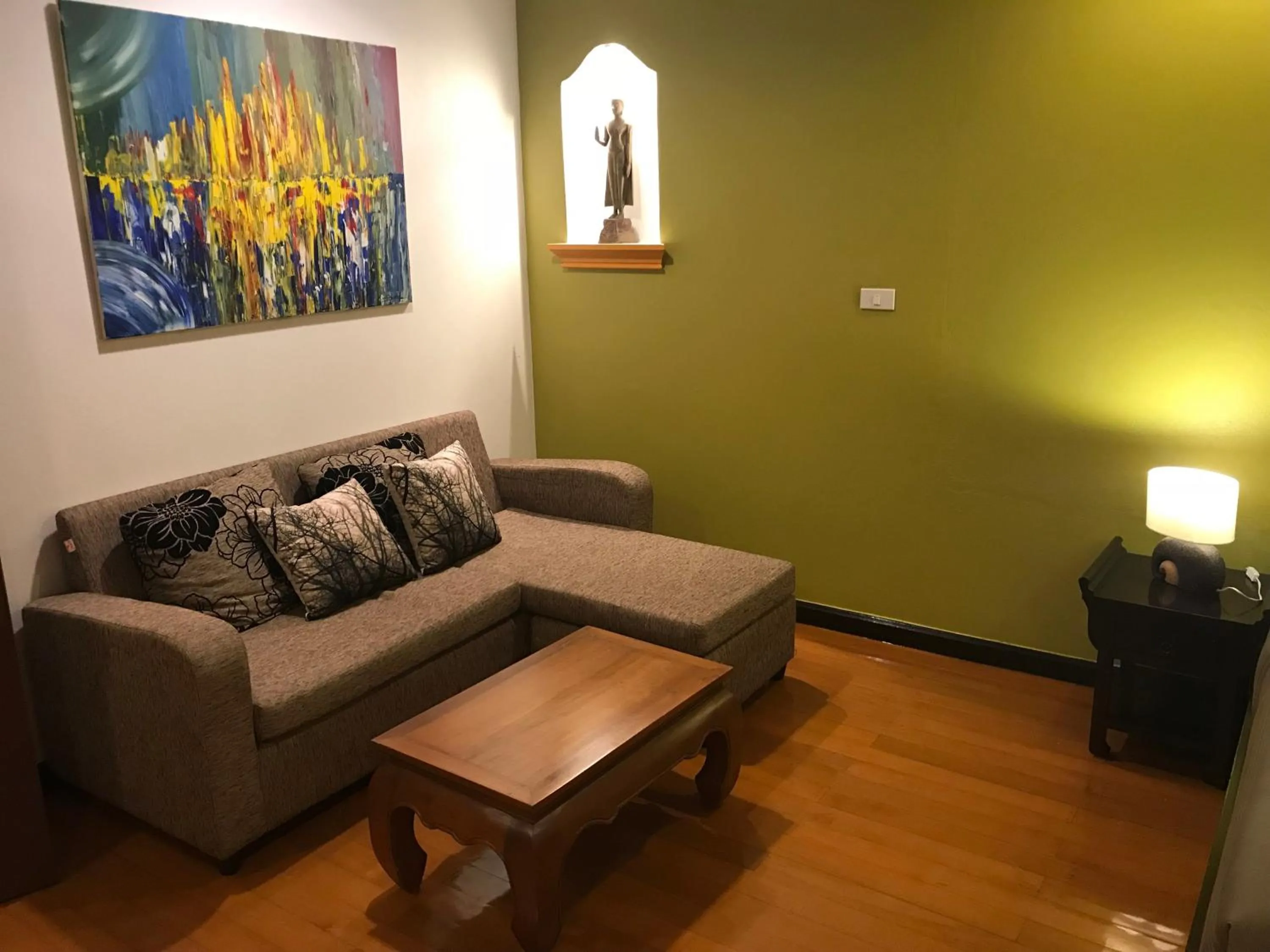 Living room in Villa Chaya