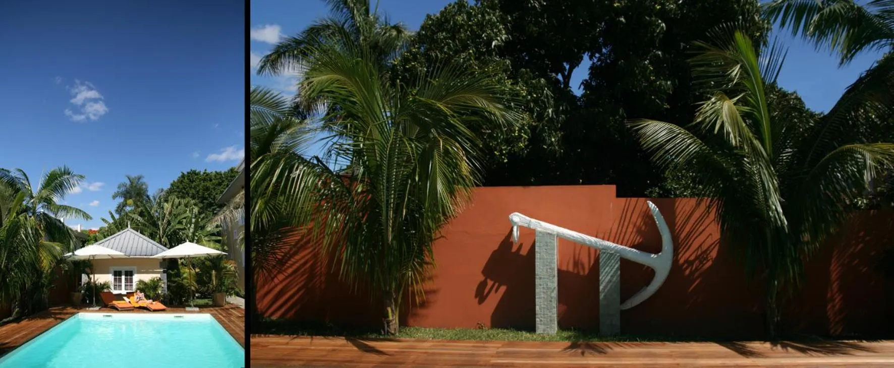 Pool view in Maison D’hôtes Coignet