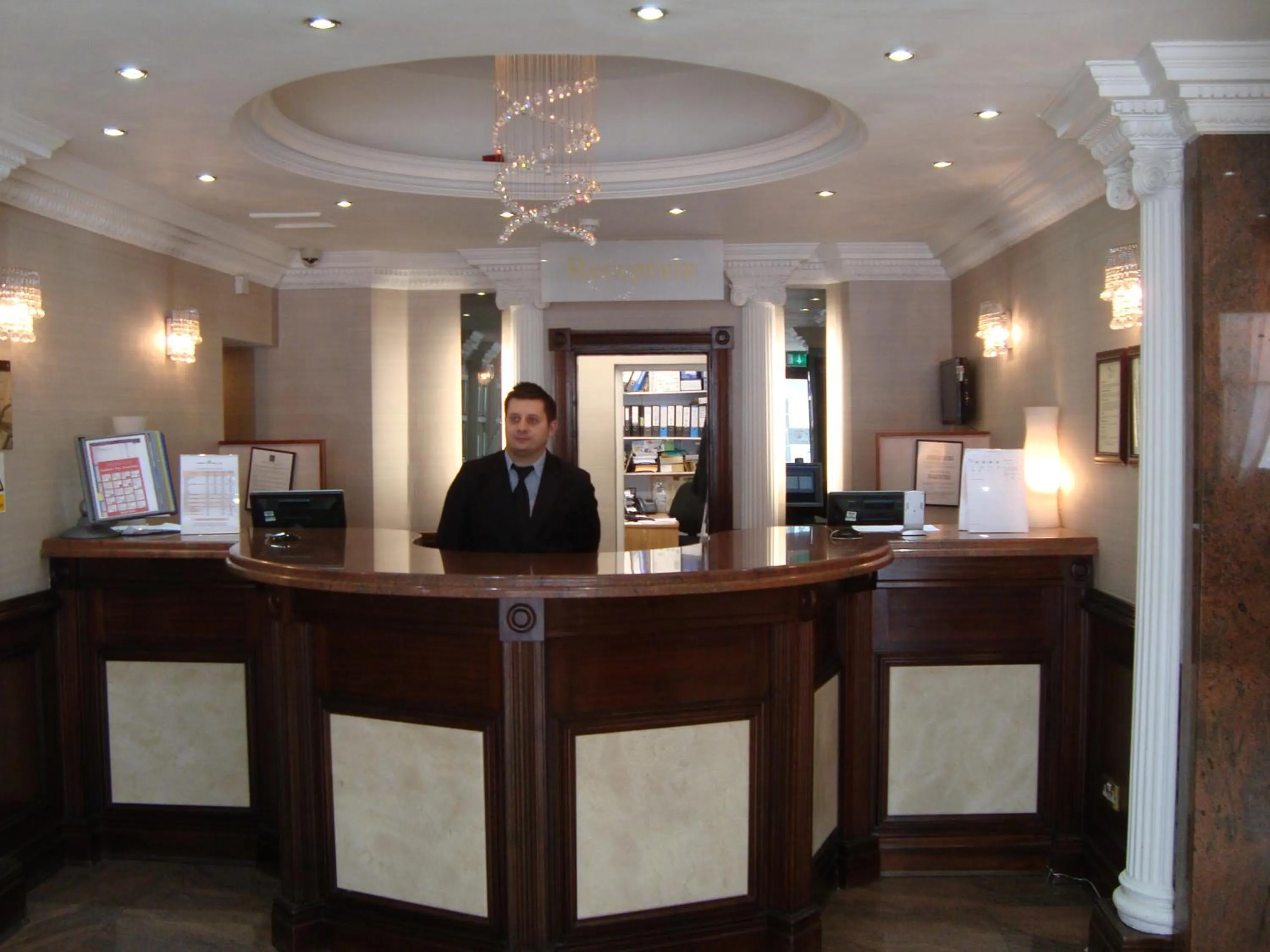 Staff in Royal Eagle Hotel