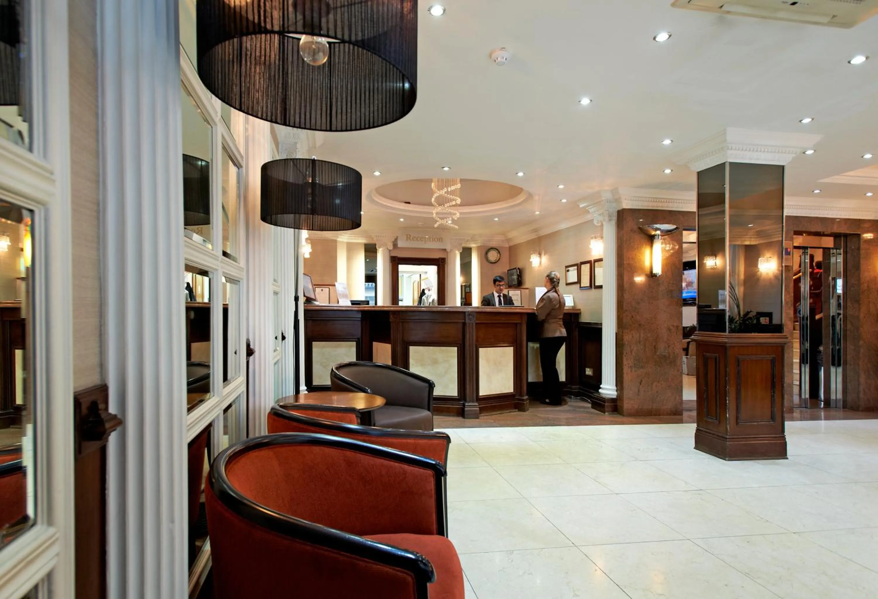 Lobby or reception in Royal Eagle Hotel