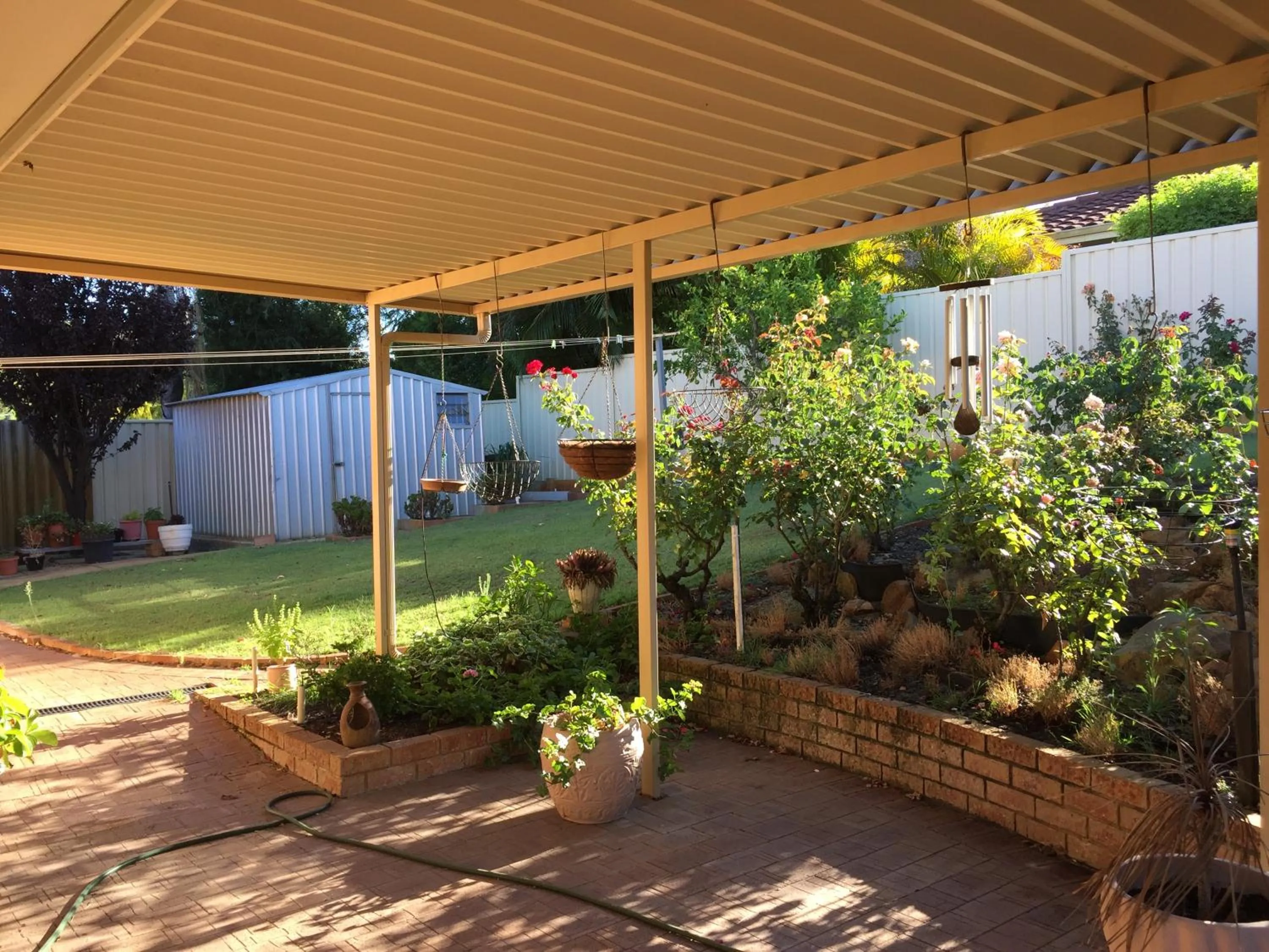 Garden in Murdoch Station Bed & Breakfast